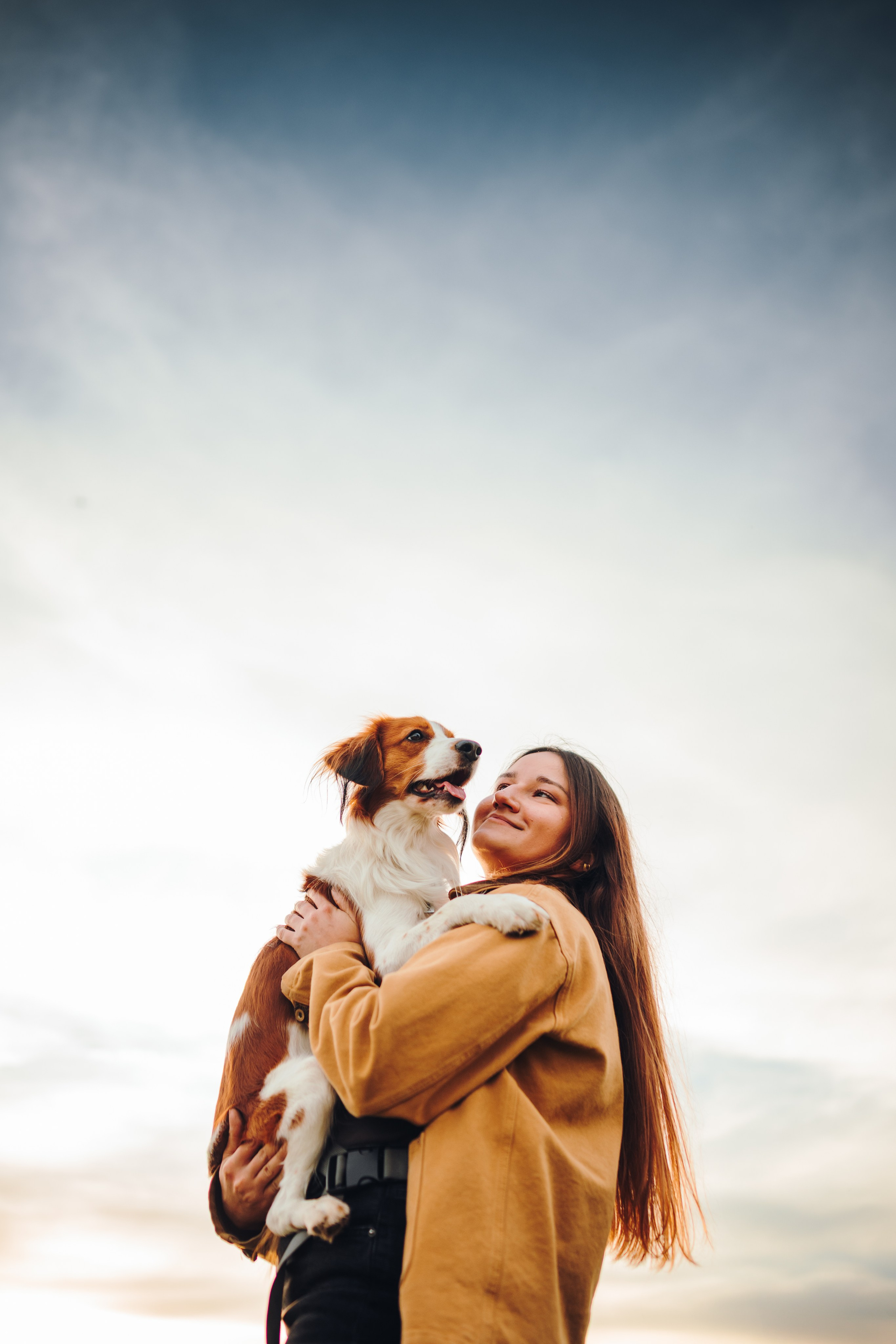 Семейная фотосессия с питомцем. Семейный фотограф анималист Ананьева Мария — Москва