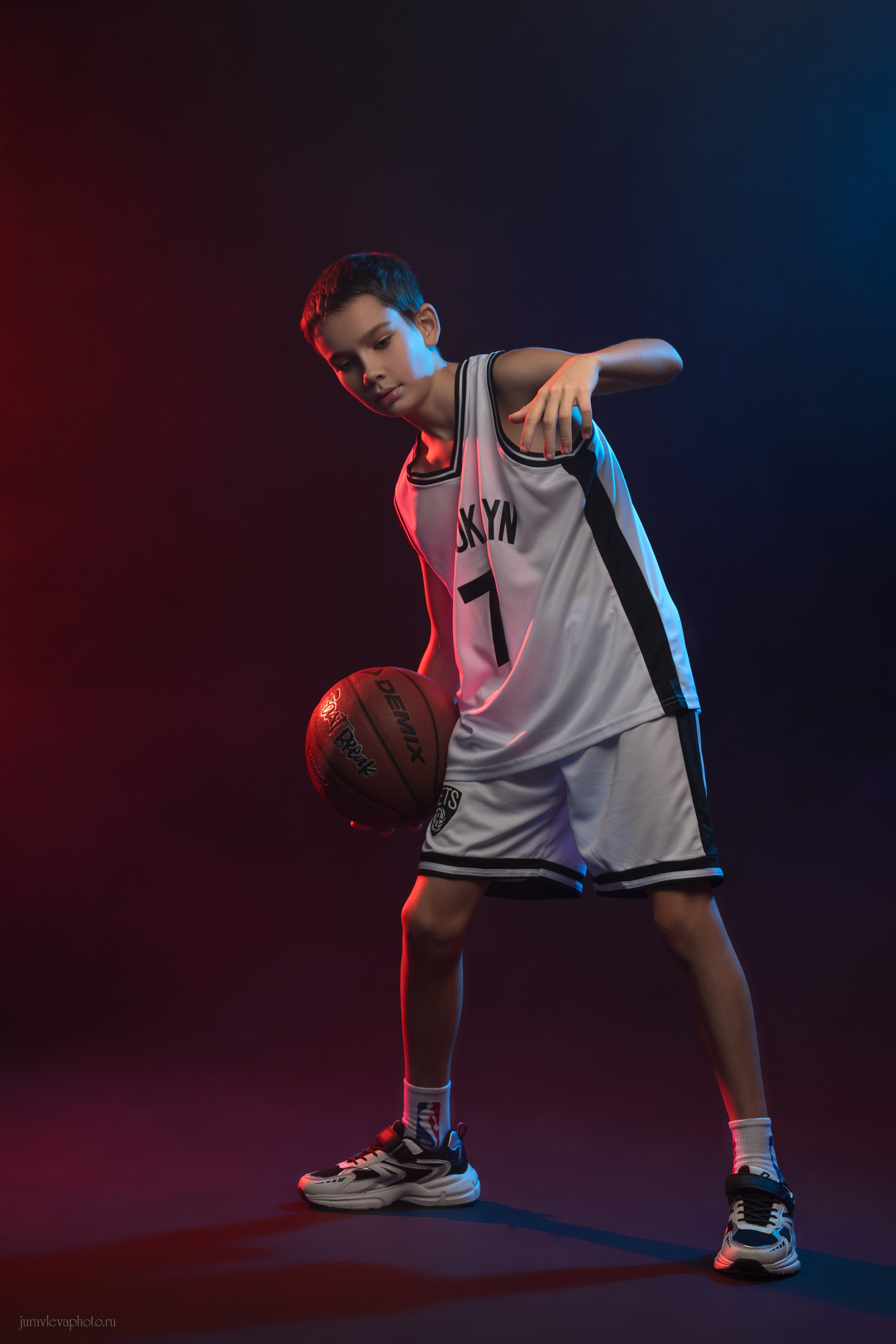 Фотосессия баскетболиста