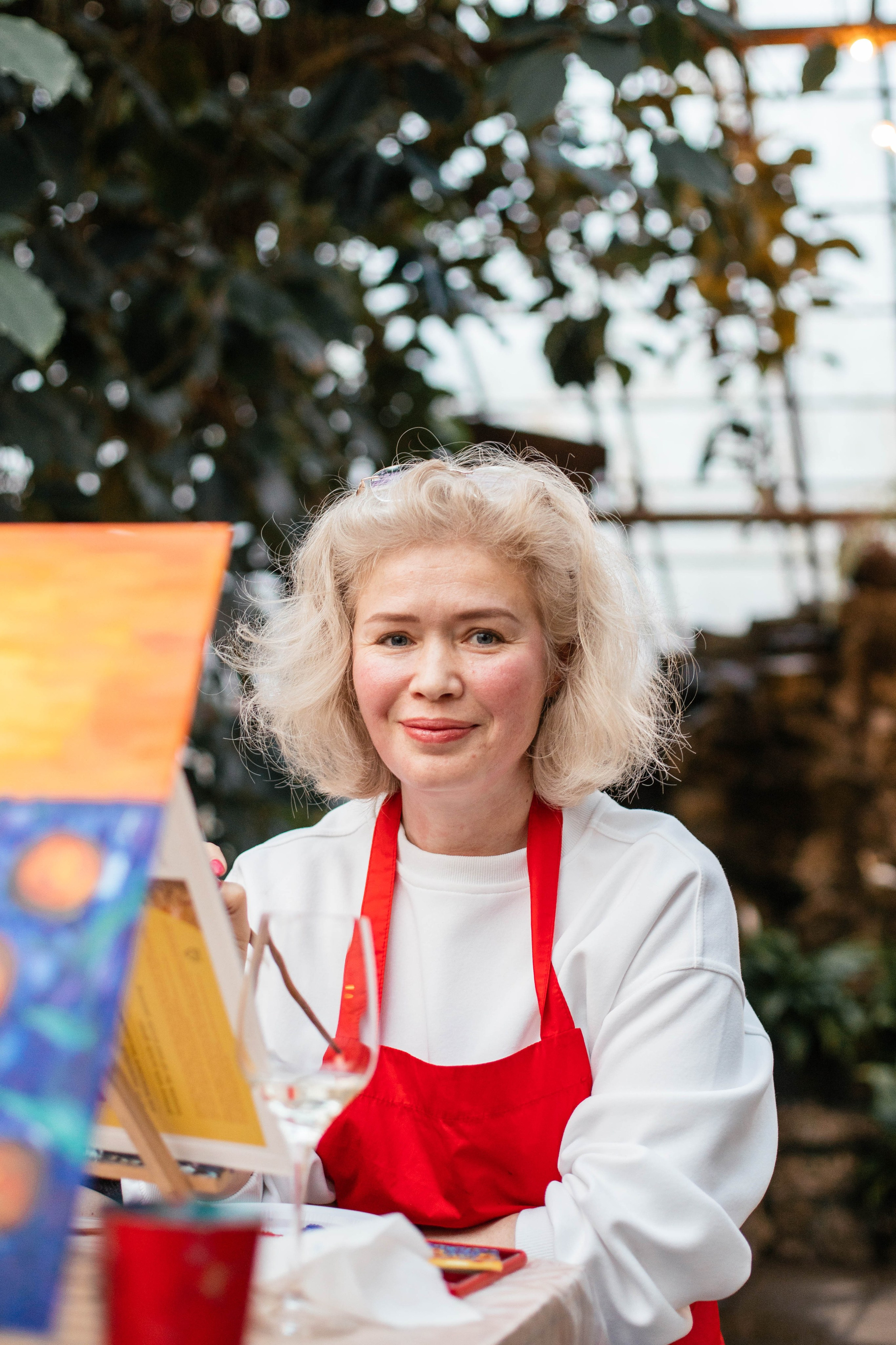 Без бокала нет Шагала. Искусство и вино в Ботаническом саду. Фотограф Анна Чернигова