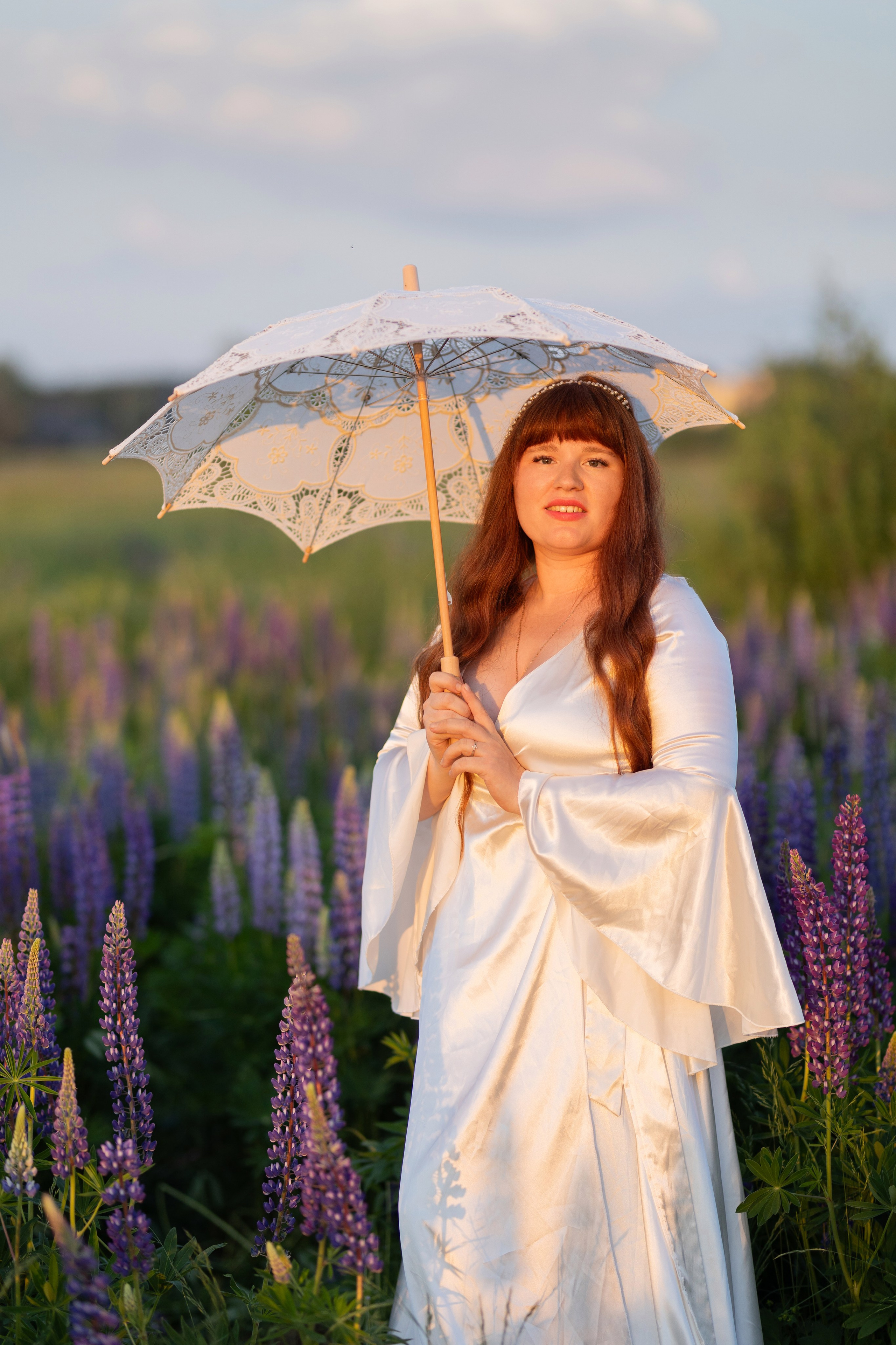 Фотосессия с люпинами. Семейный и свадебный фотограф в Санкт-Петербурге Татьяна Швыкова