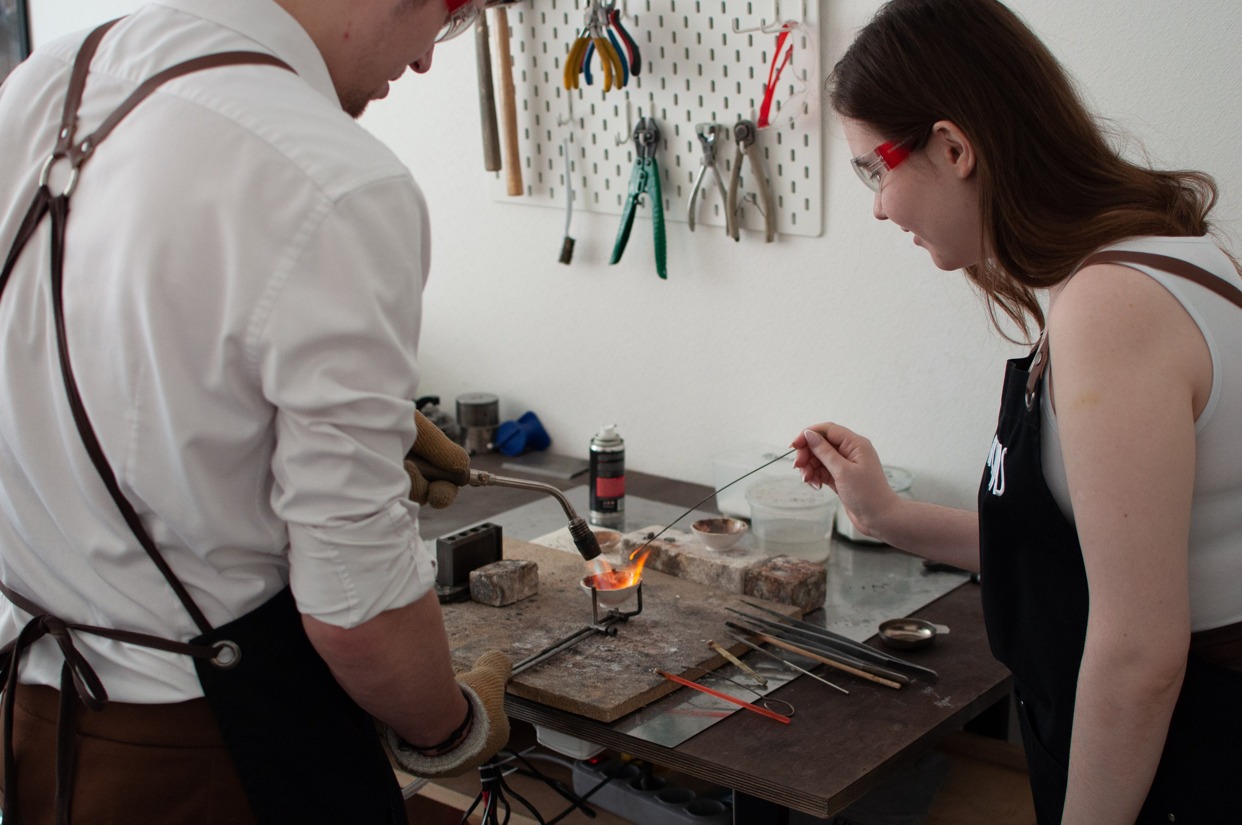 В мастерской. Фотограф Тюмень Александра Звягинцева