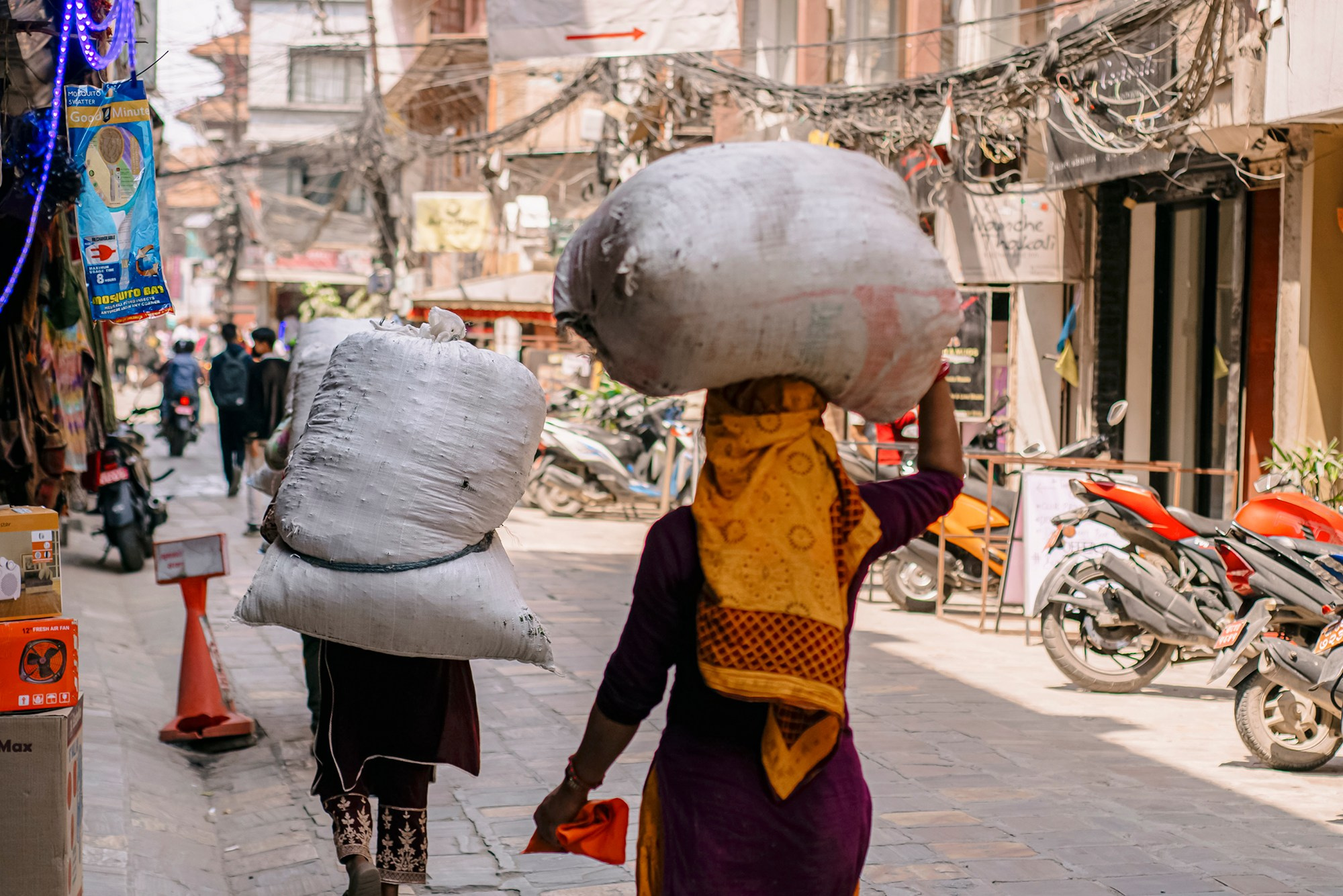 Kathmandu street. Iraogo