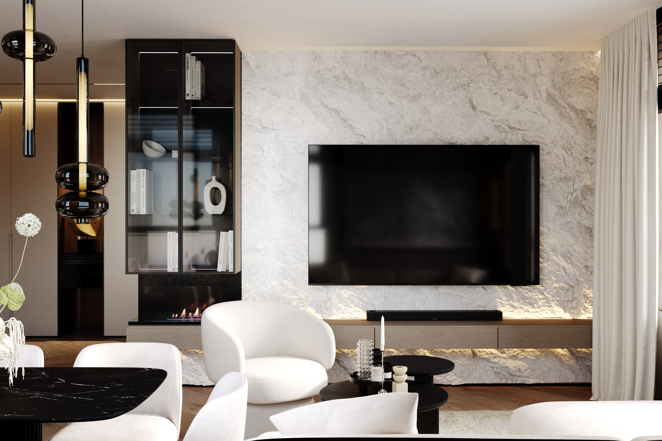 Кухня-гостиная. Arrogant Arch