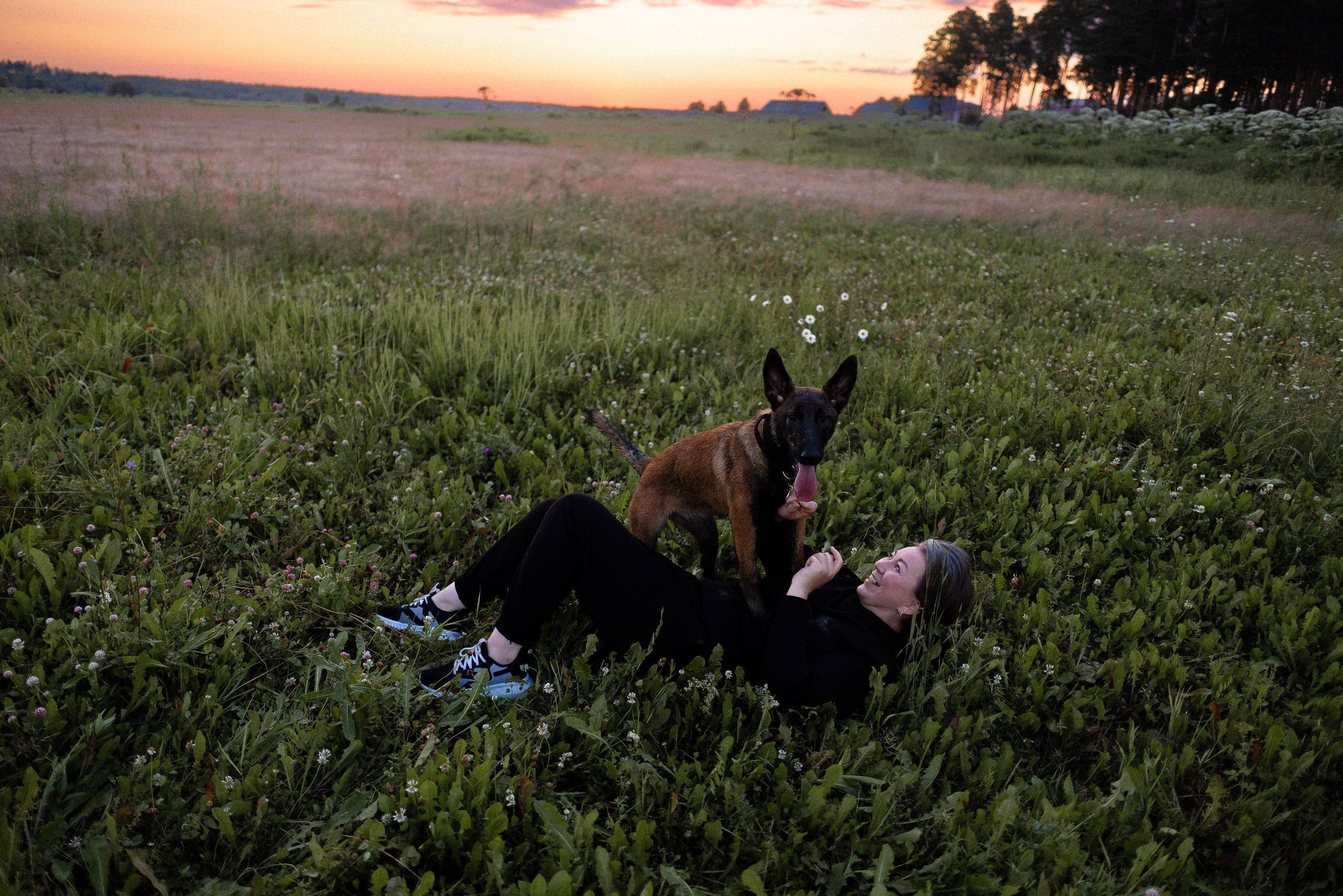 Галина и Лоя. Фотограф и видеограф анималист Аганина Дарья
