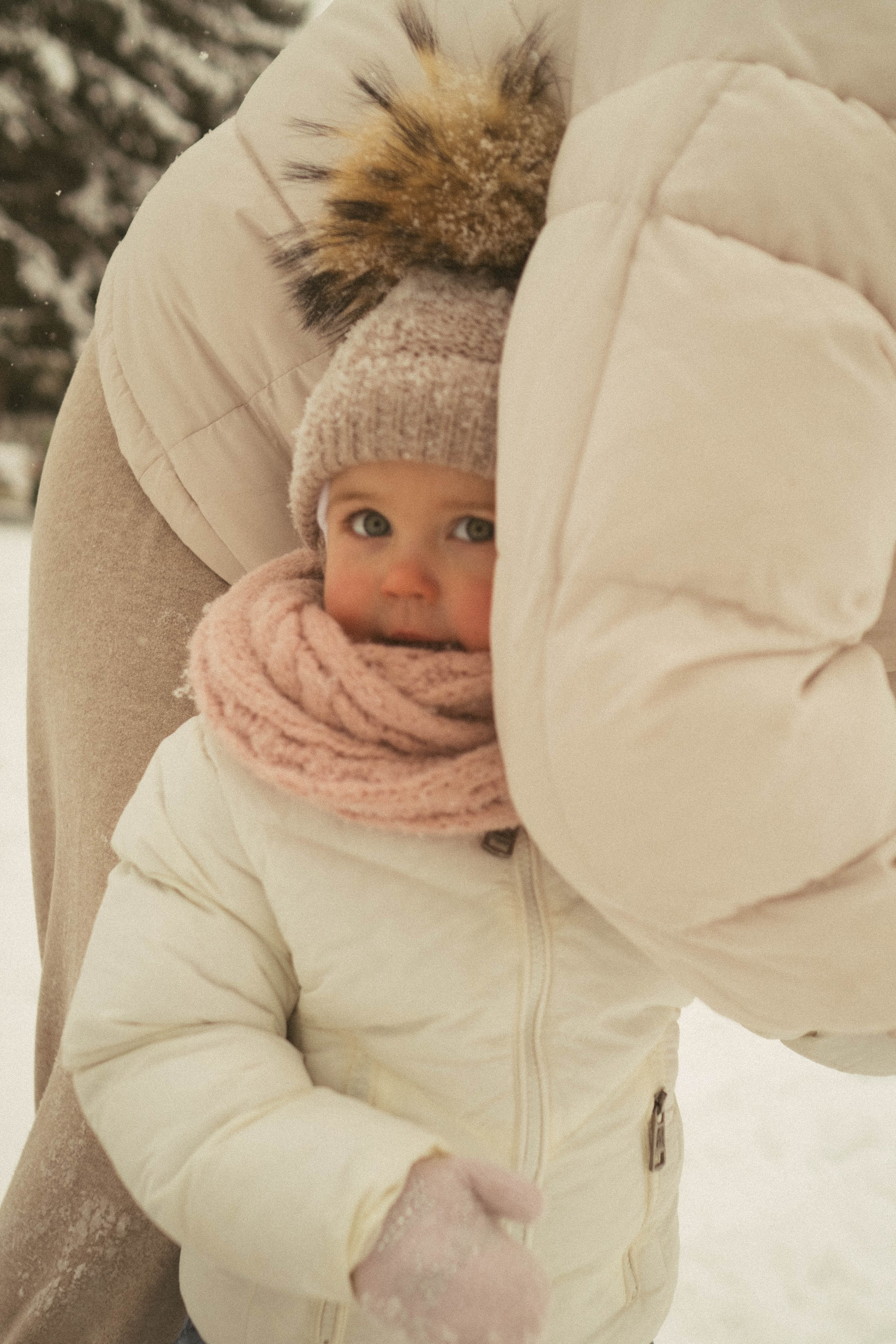 Зимняя прогулка Маргариты и Мариночки. Семейный фотограф в Санкт-Петербурге Дарья Косянчук