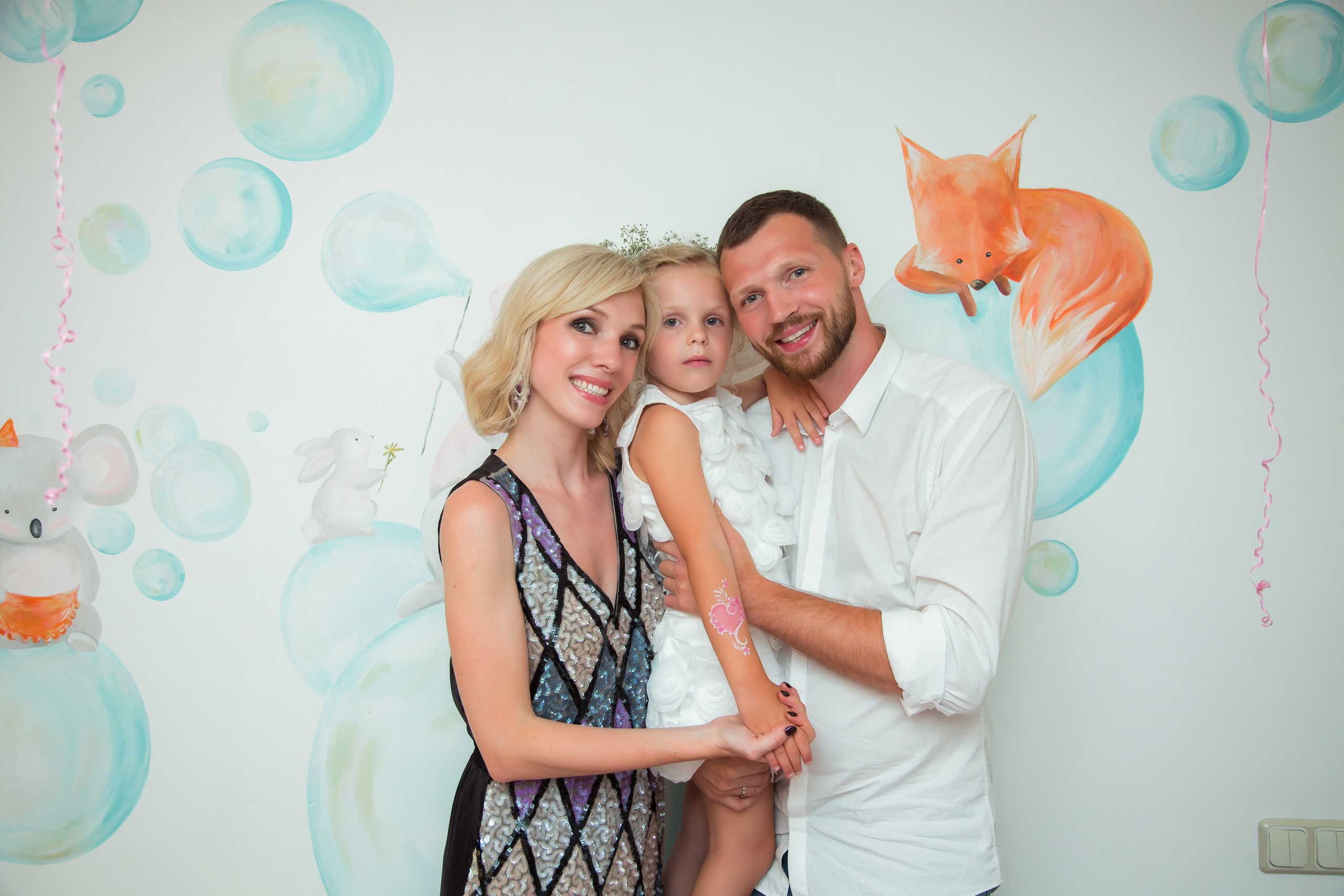 День Рождения Полины. Фотограф на Крещение, семейный фотограф в Москве