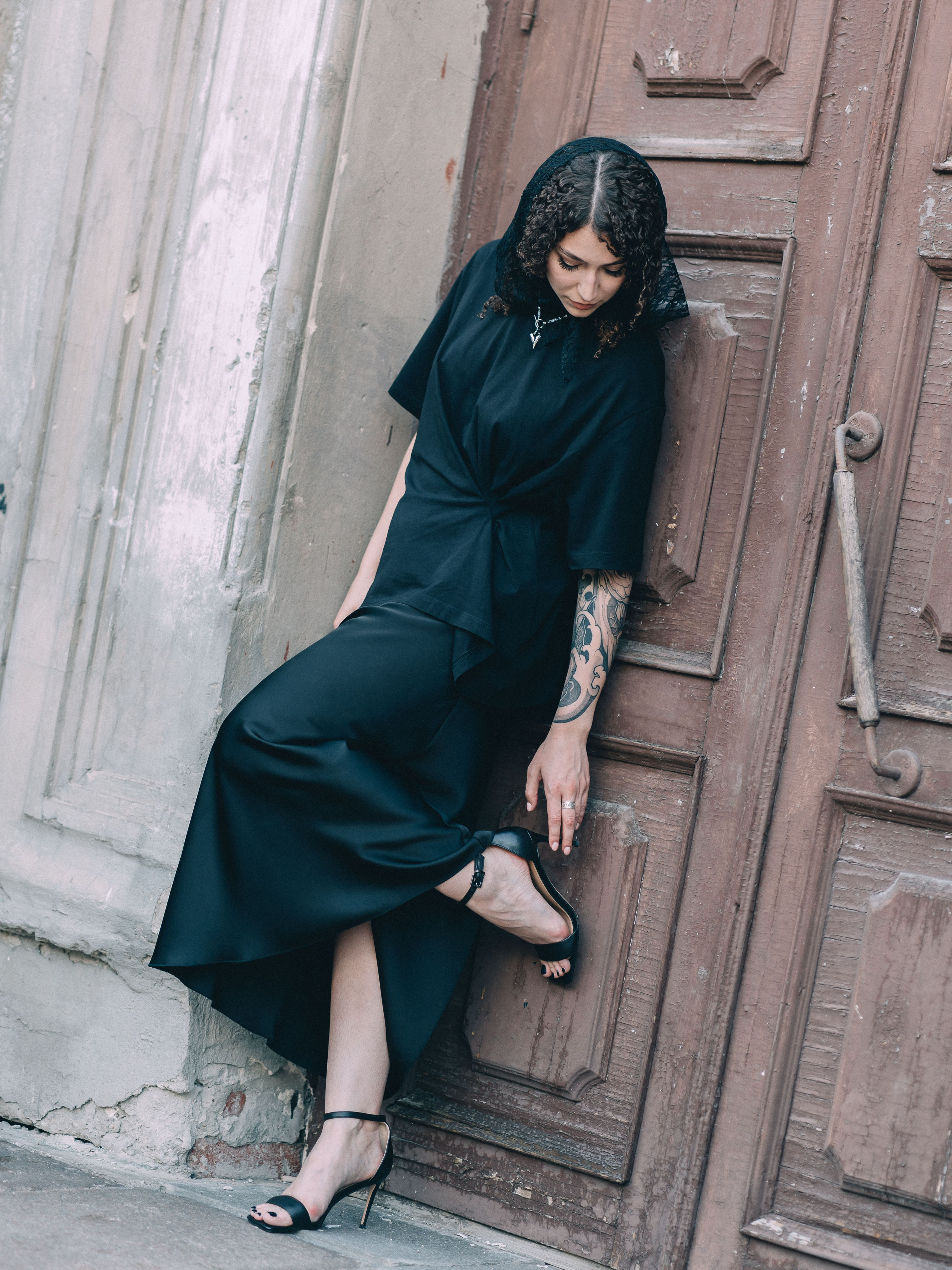 Девичник в чёрном. Фотограф в Екатеринбурге Яна Круташова