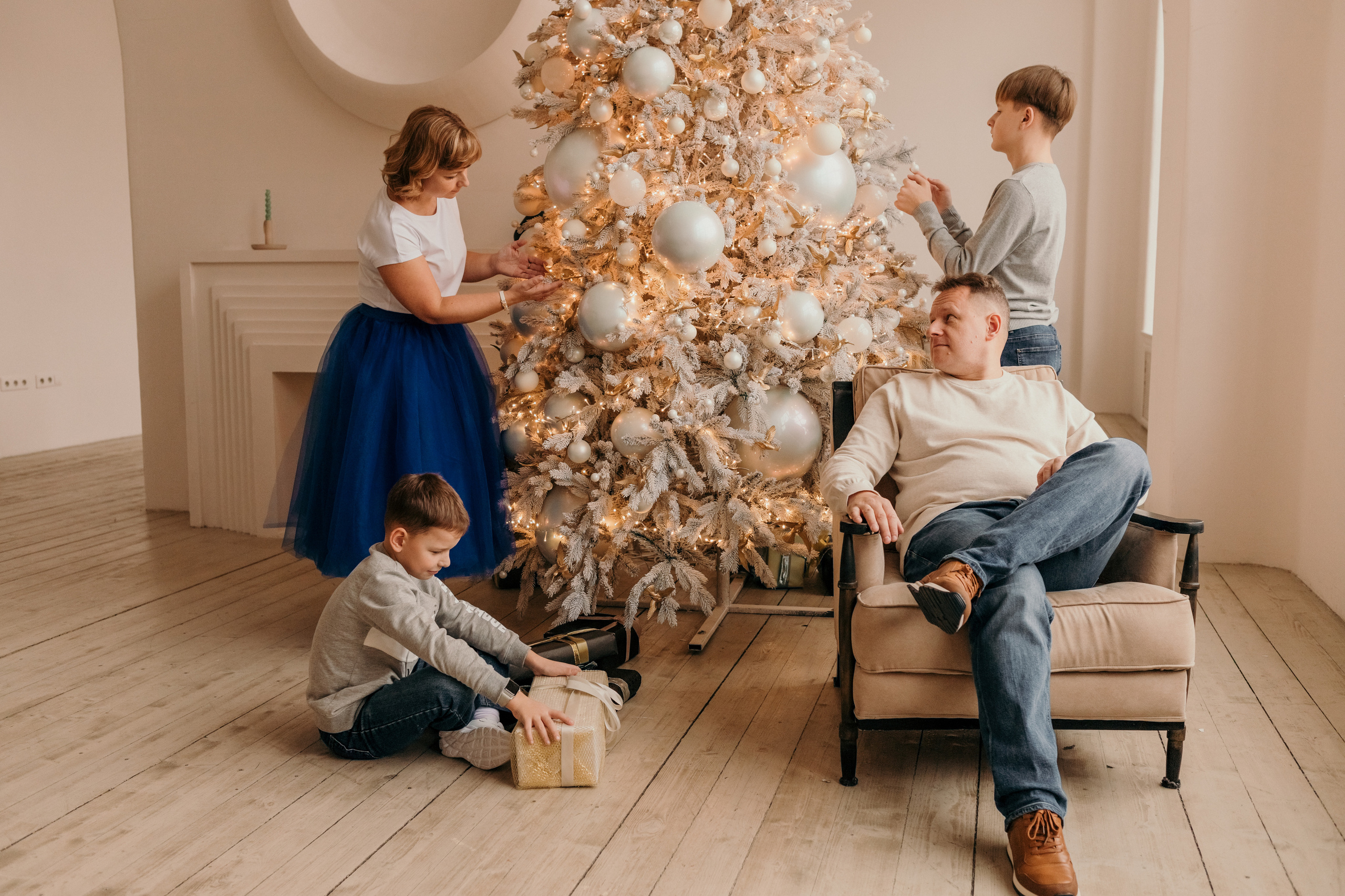 ЕЛЕНА, АЛЕКСЕЙ, ФЕДОР И СТЕПАН. Семейный Фотограф в Санкт-Петербурге Пушкин Анастасия Дьяконенкова