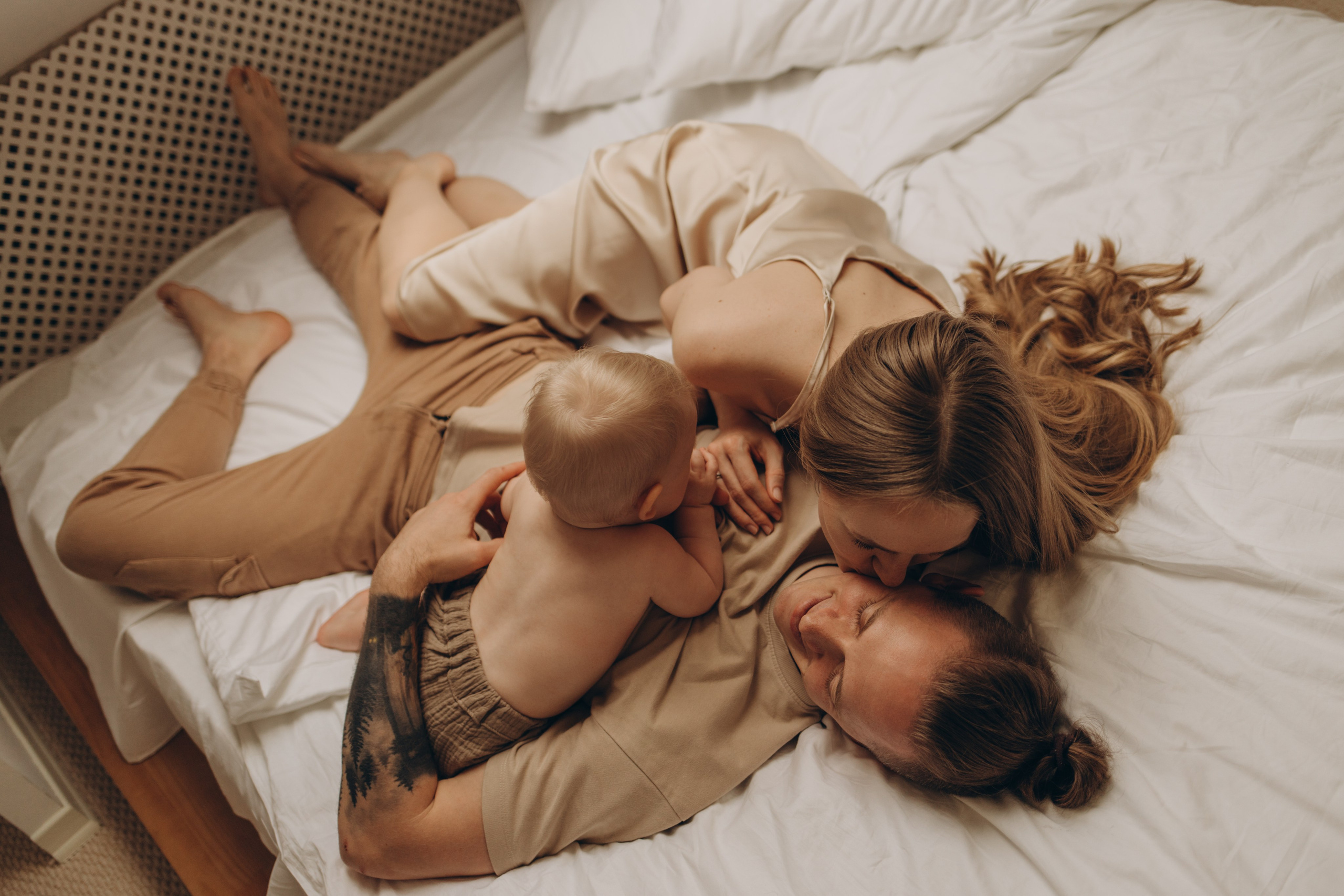 Андрей, Клавдия и Лёва. Семейный фотограф в Москве Валерия Мясникова