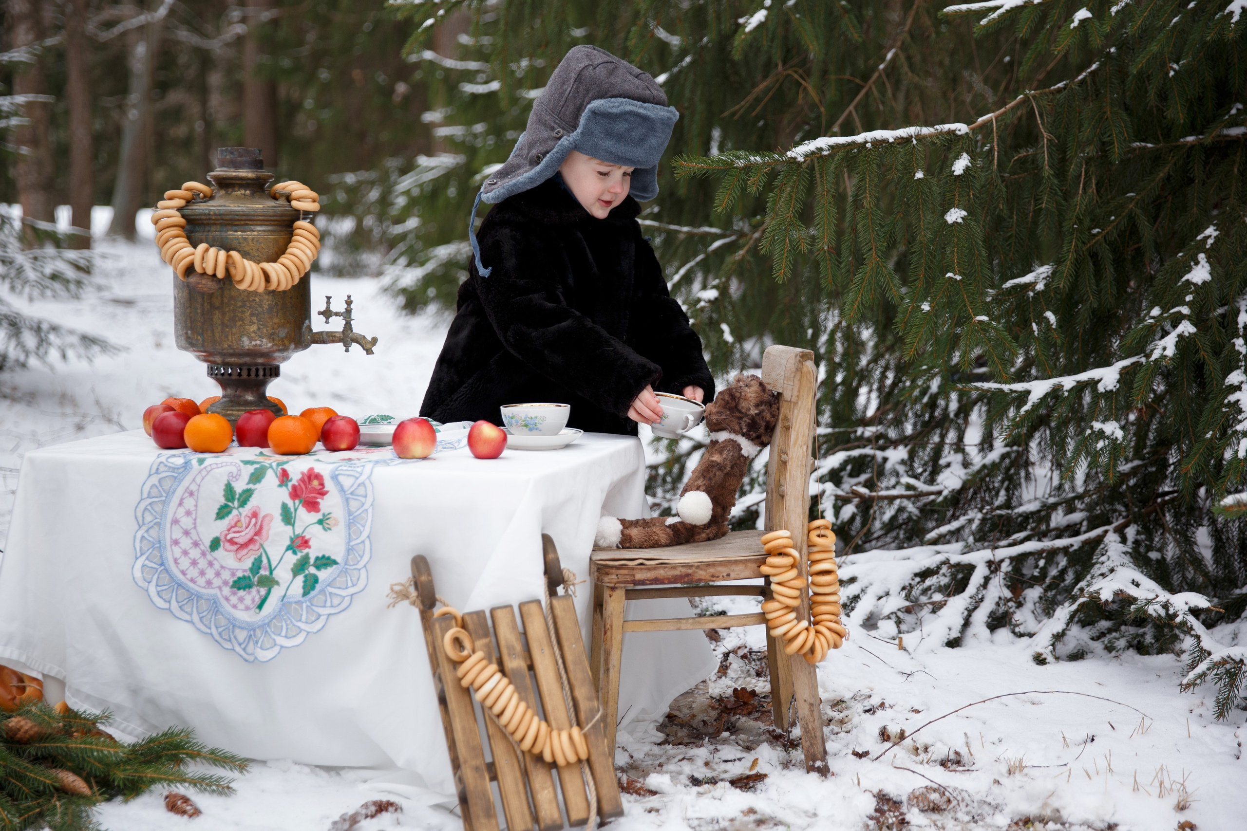 Зима. Егор. Детский и Семейный фотограф в Санкт-Петербурге