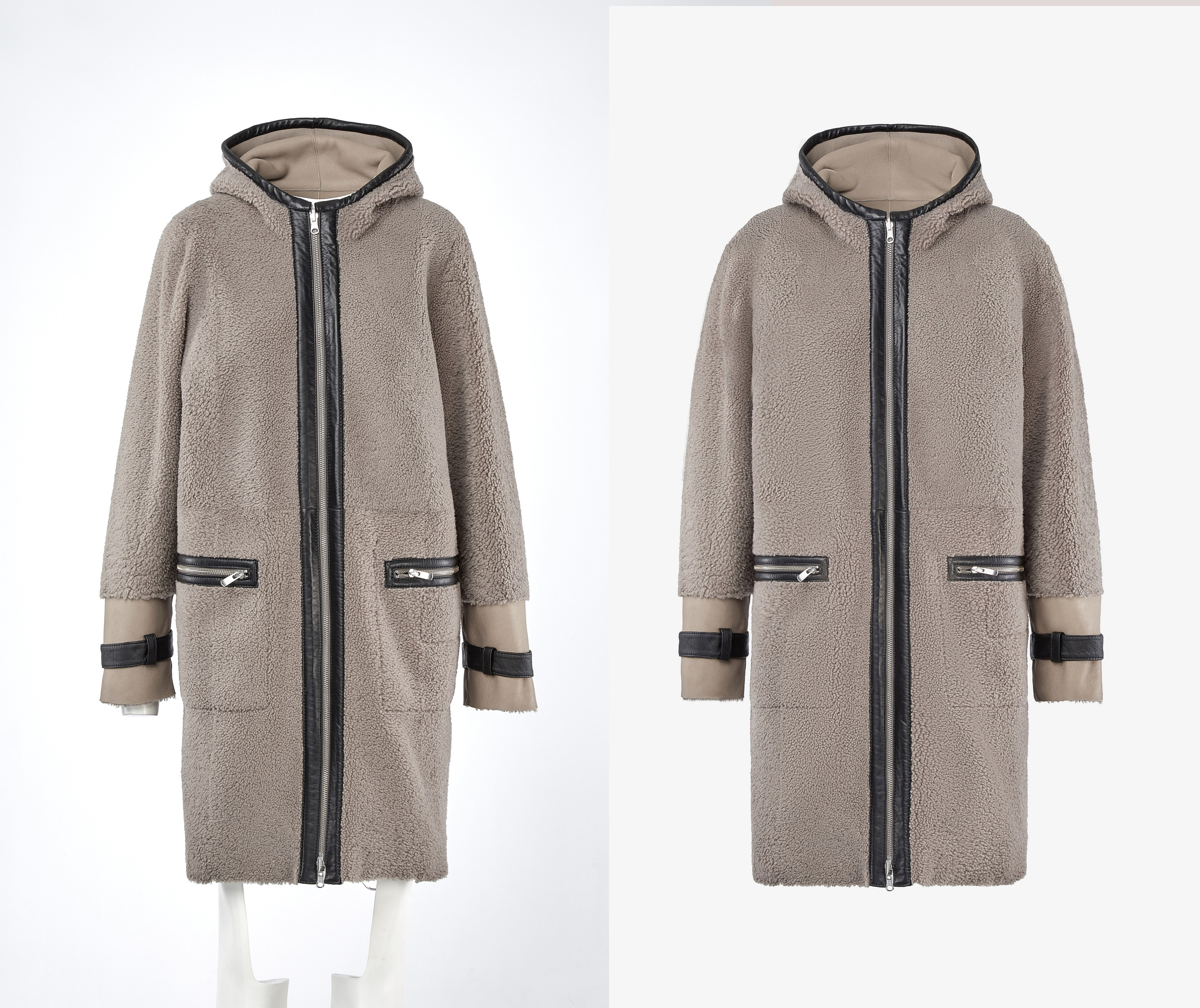 Ретушь фотографий меховых изделий | Студия SVITHART