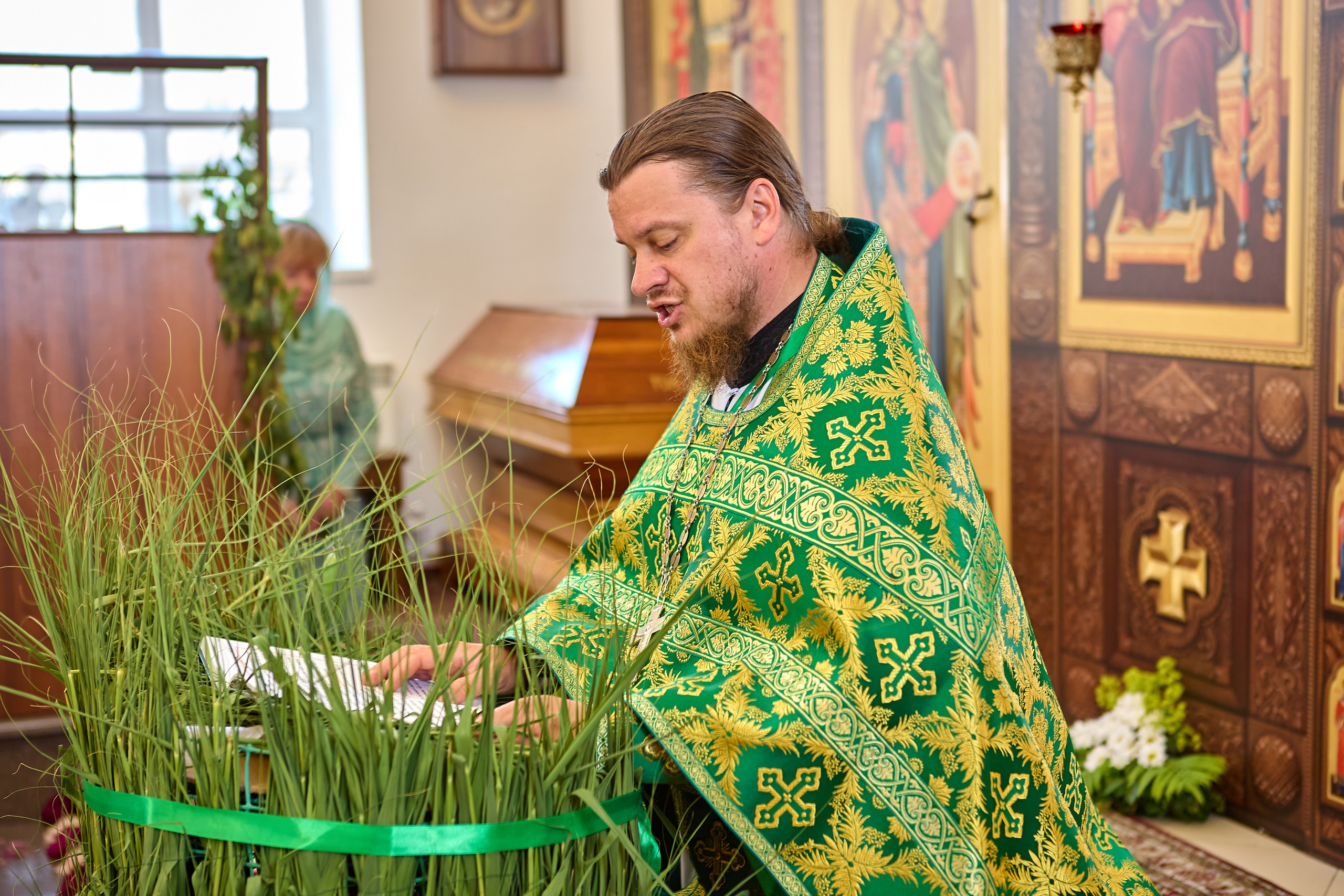 Троица в Церкви Троицы Живаначальной. Фотограф Анастасия Лёвушкина