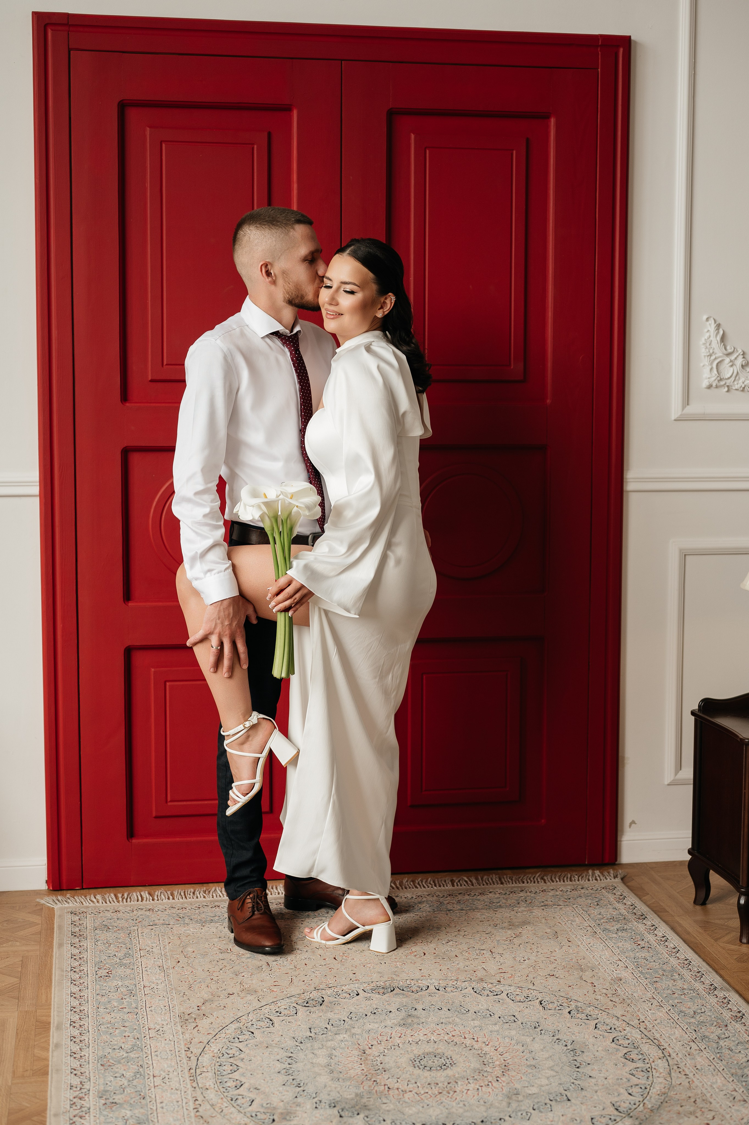 Свадебная фотосессия в студии. Свадебный и семейный фотограф в Краснодаре Алина Мельник