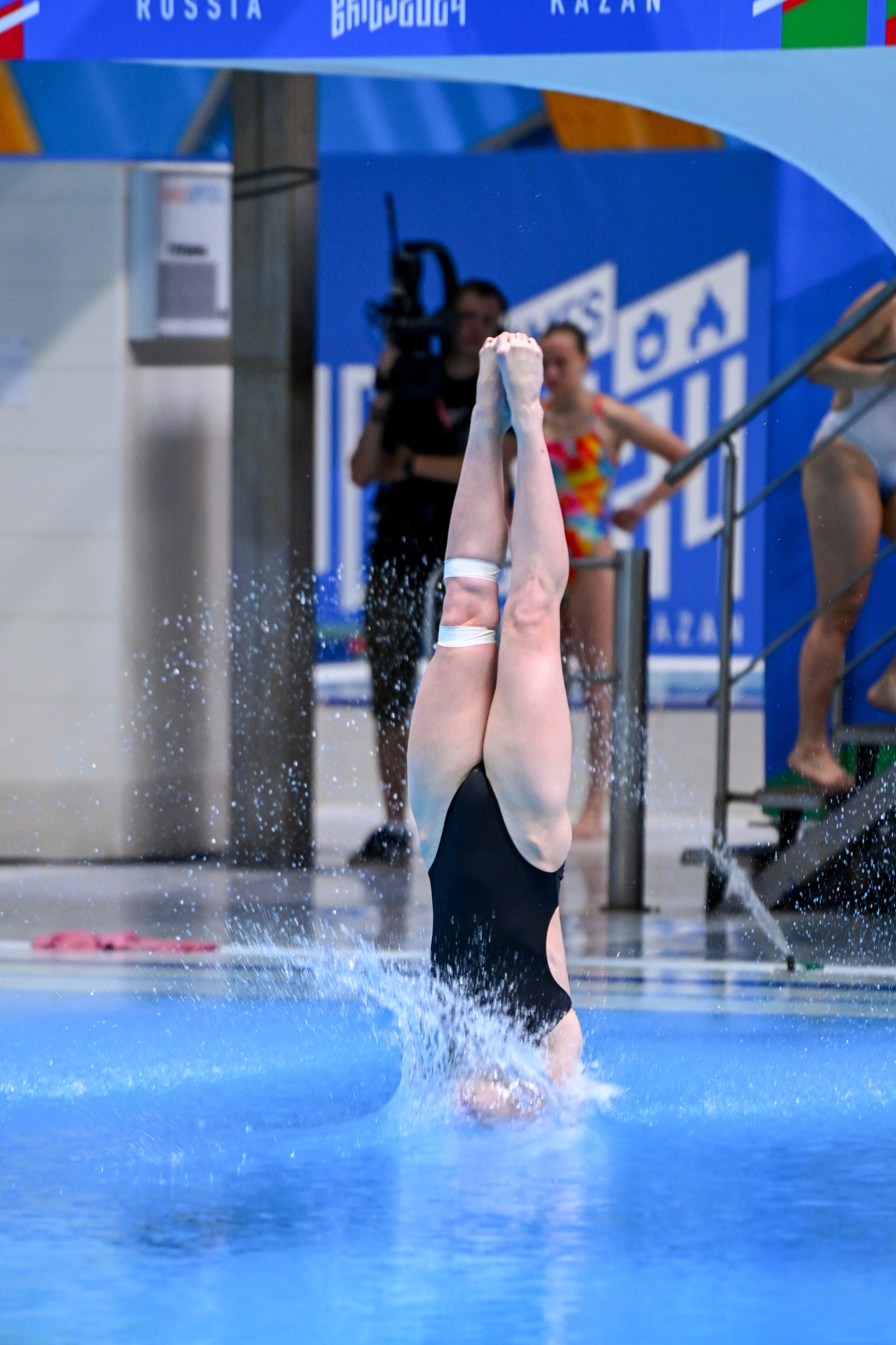 Прыжки в воду «Спортивные игры стран БРИКС». Спортивный и репортажный фотограф в Казани Вячеслав Сатонин
