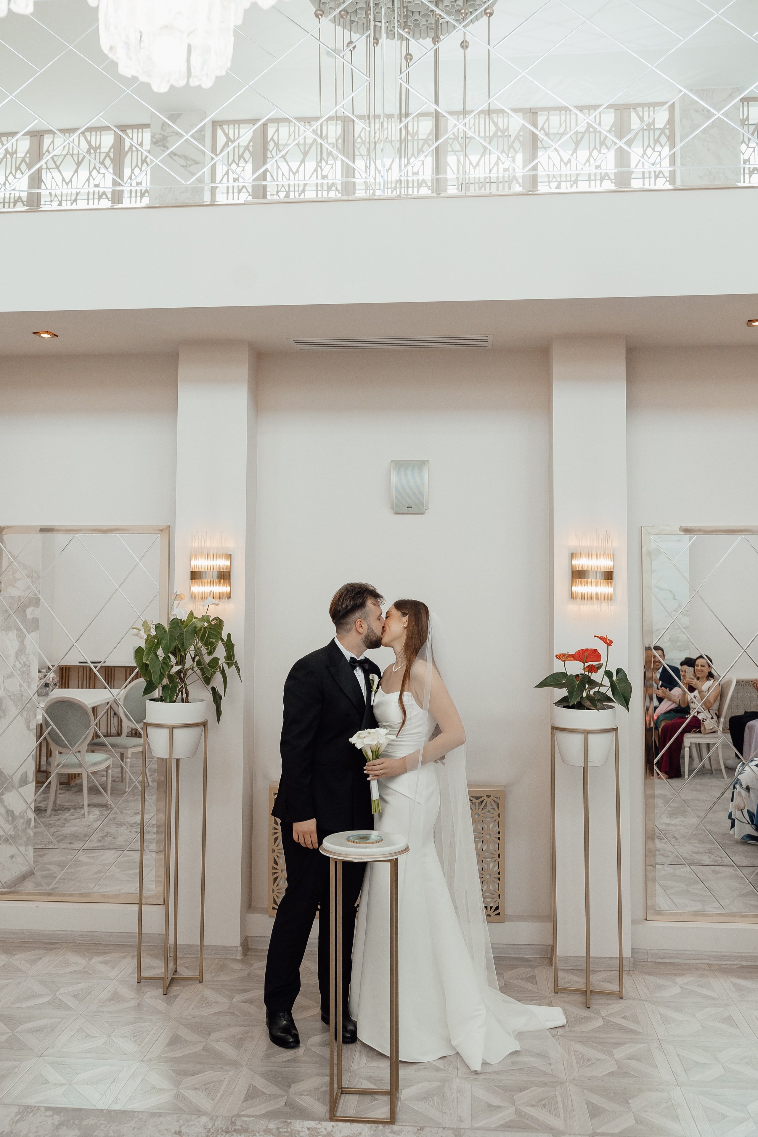 Свадебная фотосессия во Дворце бракосочетания №4