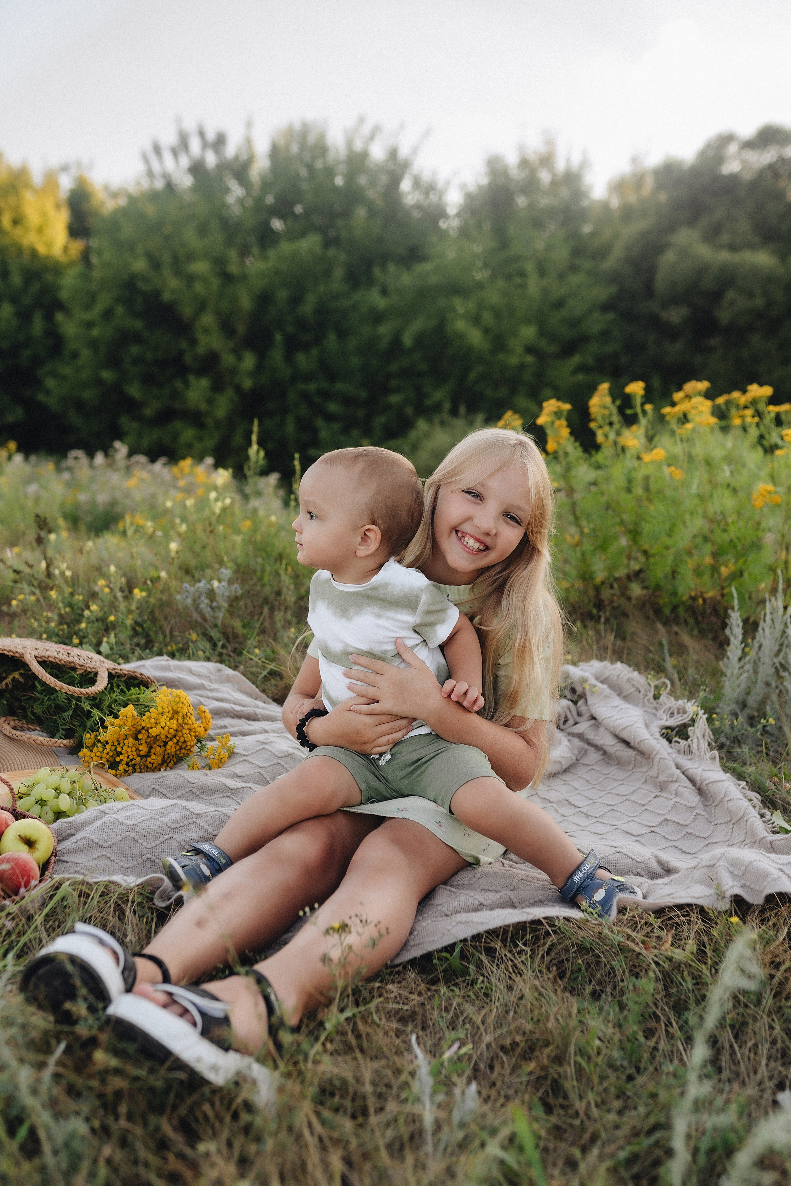 Семейная съемка на закате. Фотограф Карина Шмулёва. Воронеж и область