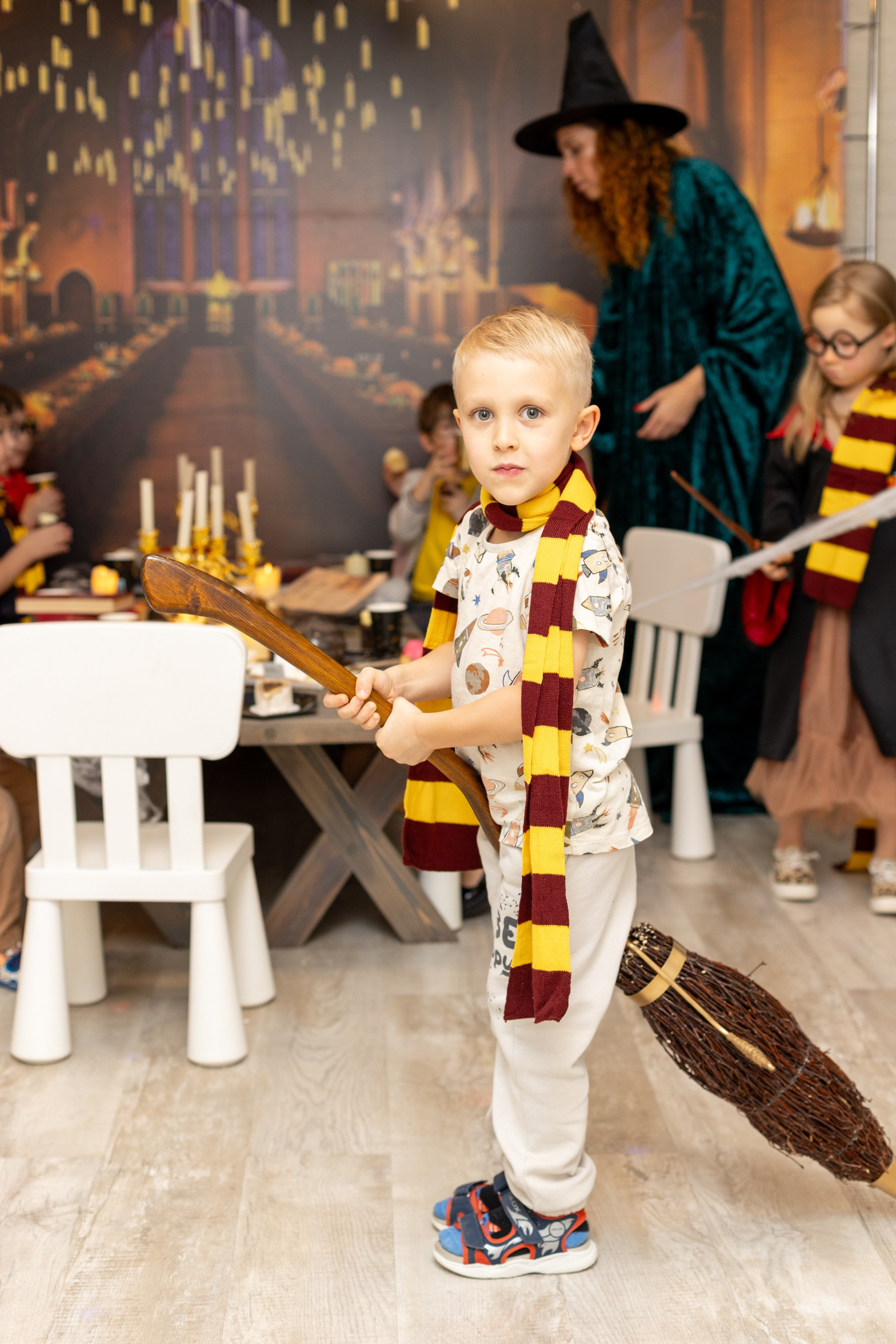 Выпускной на тему «Гарри Поттер» в частном детском саду. Фотограф Щелково/ Москва Татьяна Жучкова