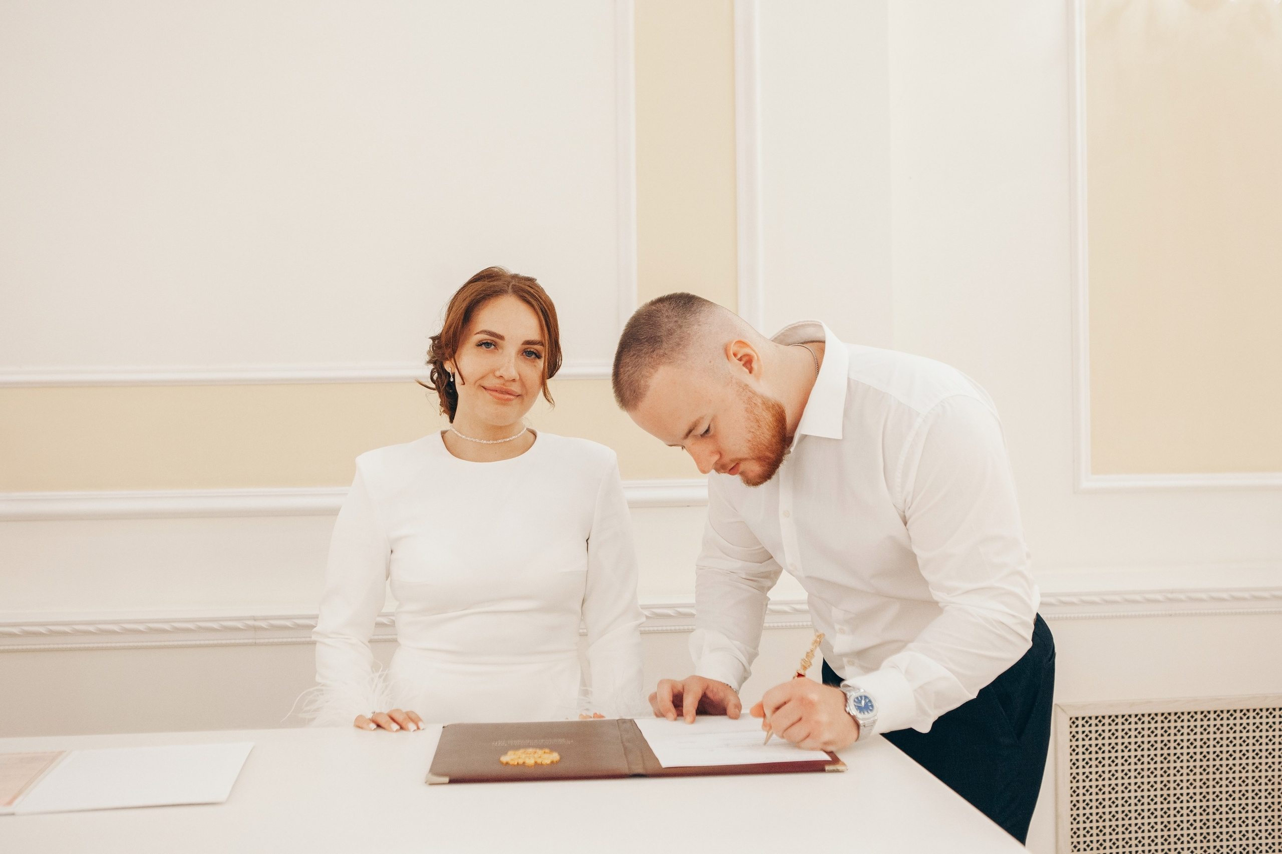 Роспись в ЗАГСе г Королёв. Фотограф Ольга Ефремова