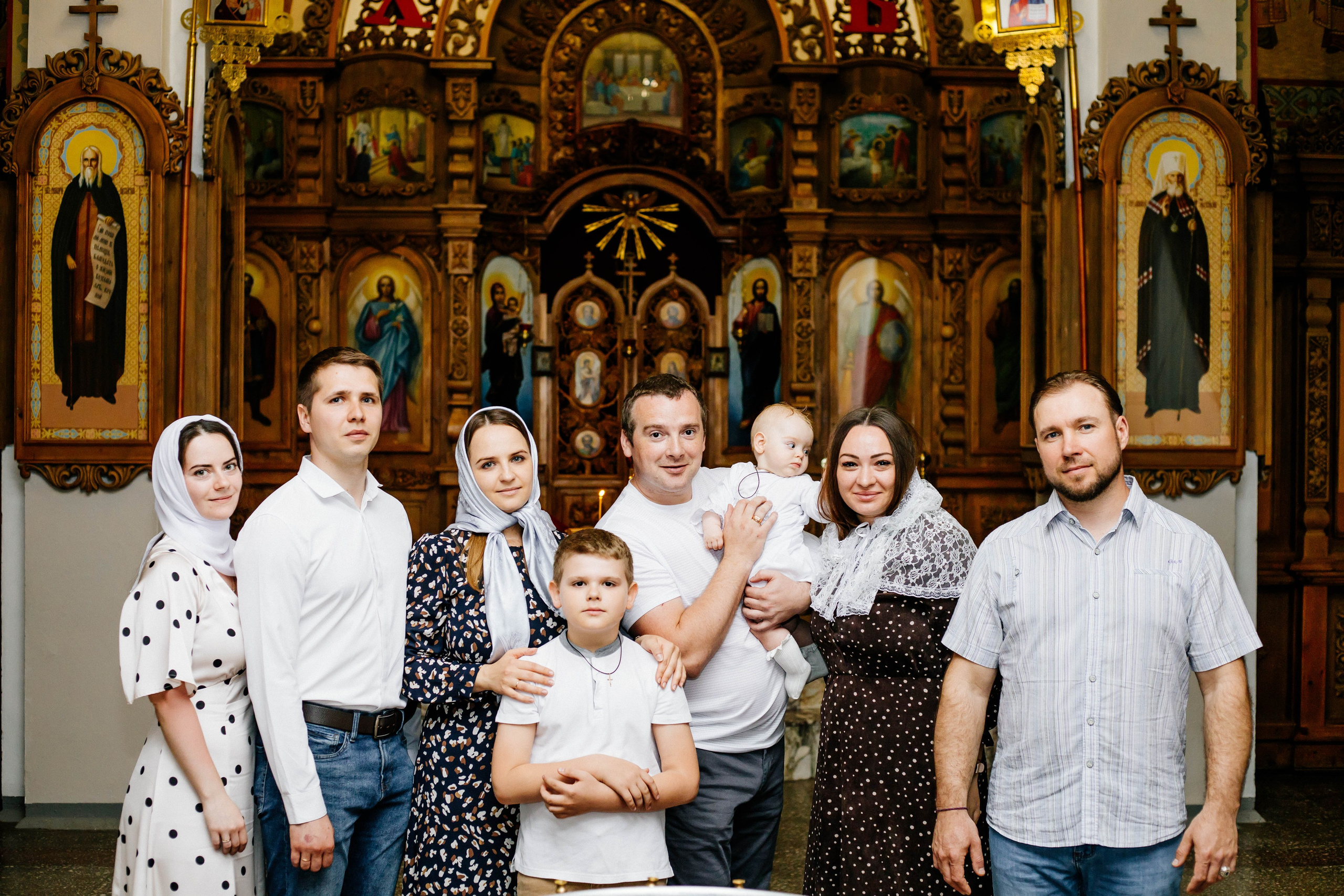 Крещение. Рыжова Тамара