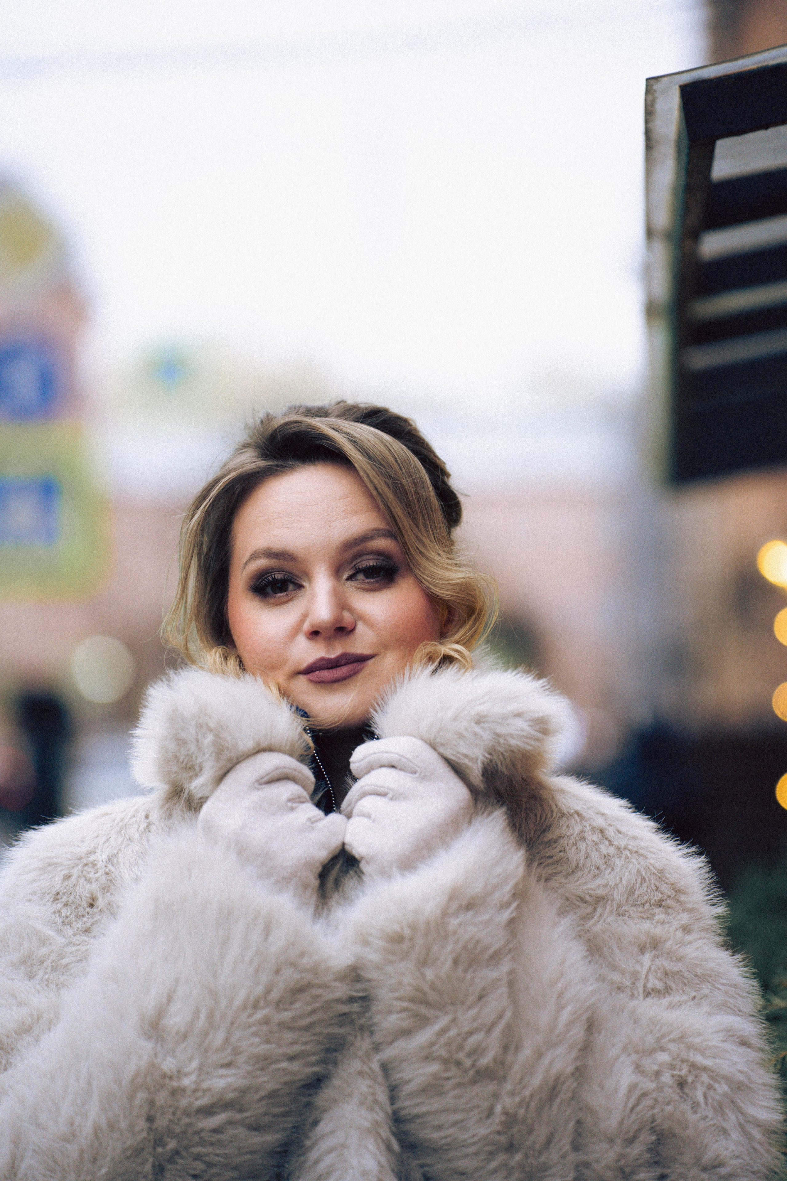 НОВОГОДНЯЯ ФОТОСЕСИИЯ В СТУДИИ ДЛЯ ДЕВУШКИ И ПРОГУЛКА ПО ЧЕРНЫШЕВСКОЙ. Профессиональный фотограф, Санкт-Петербург — Виктория Богомолова