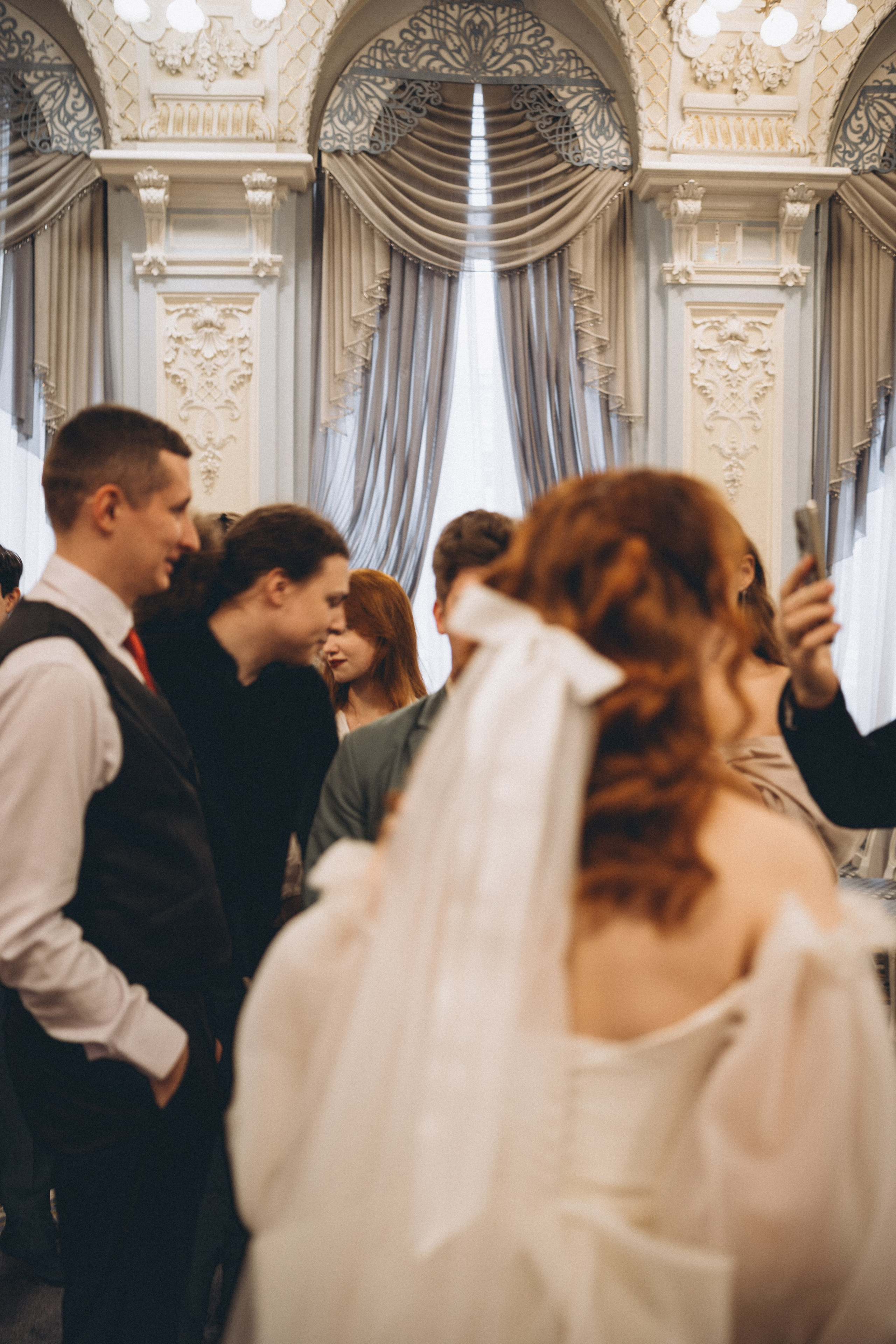 СВАДЕБНАЯ СЬЕМКА ВО ВТОРОМ ДВОРЦЕ С ГОСТЯМИ И ПРОГУЛКА В ТАВРИЧЕСКОМ САДУ. Профессиональный фотограф, Санкт-Петербург — Виктория Богомолова