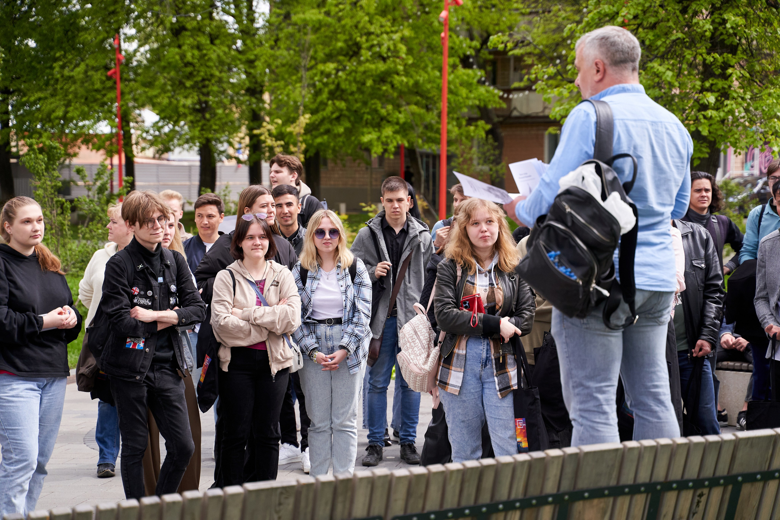 Городской квест в рамках регионального фестиваля «Учись без границ». Репортажный фотограф Вилянов Евгений. Нижний Новгород