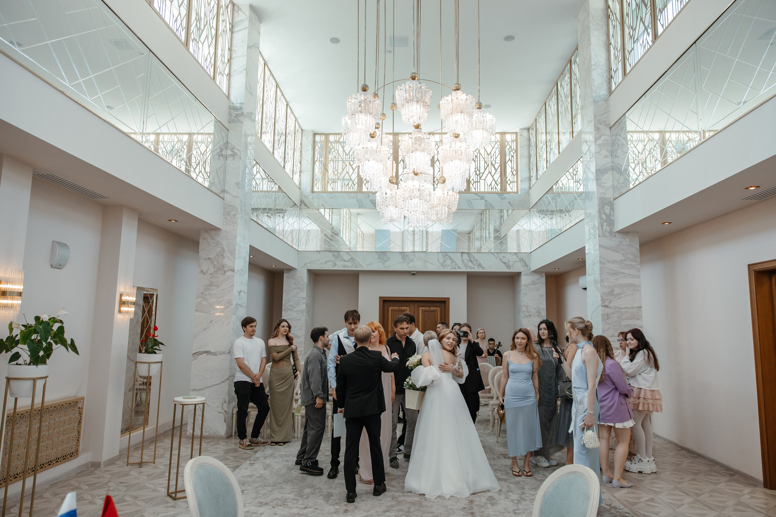 ЗАГС 4, Архангельское. Фотограф, видеограф на свадьбу в Москве Никита Назаров