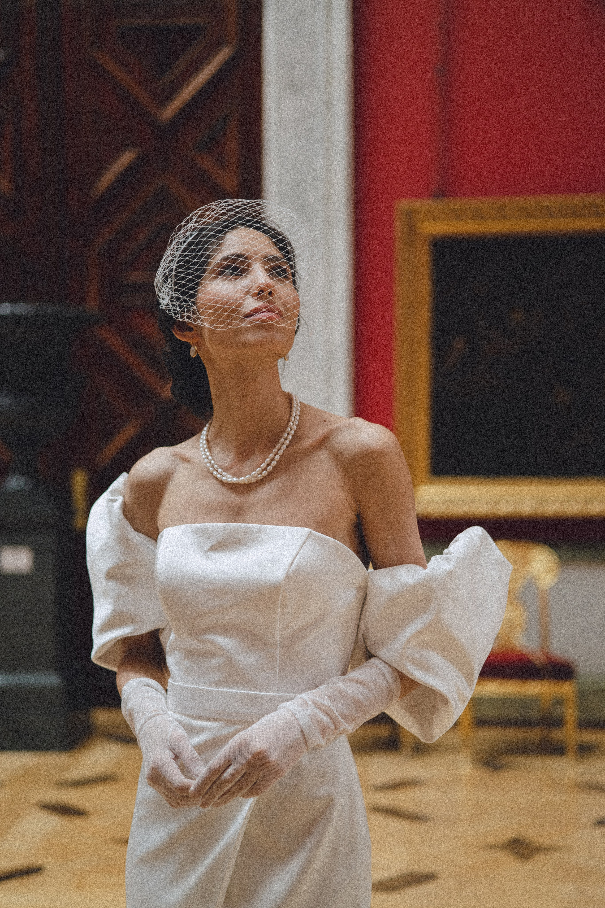 Свадебная съемка в Эрмитаже. Фотограф в Санкт-Петербурге Осокина Елизавета