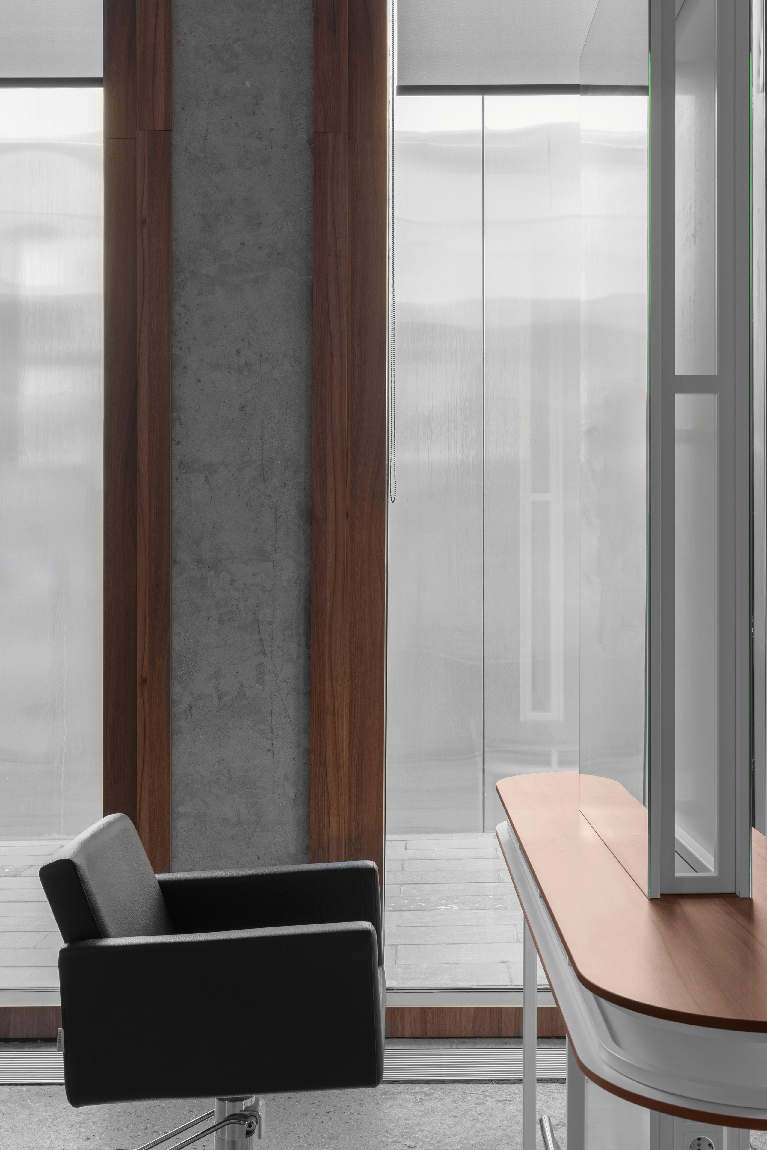 Парикмахерская K4 в Москве. Интерьерный фотограф в Нижнем Новгороде и Москве Владимир Гудков