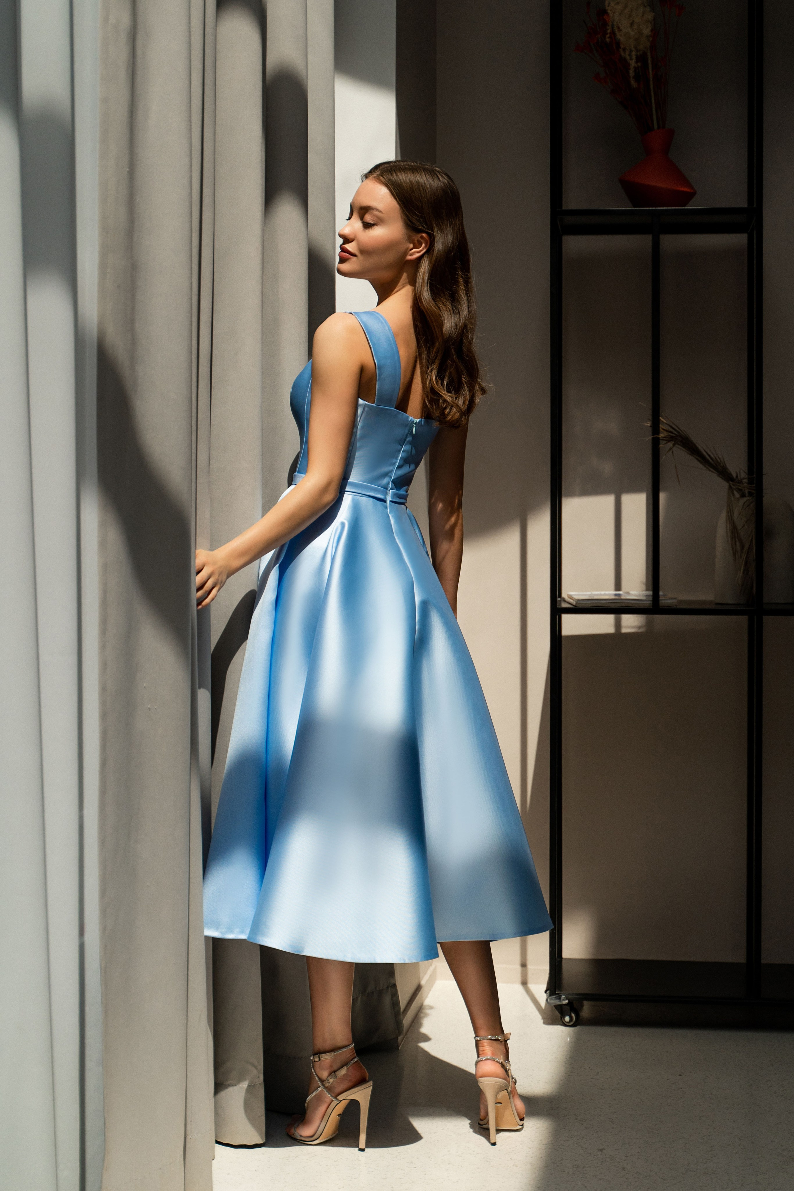 Съемка вечерних платьев NOLLA с Анастасией. Свадебный и портретный фотограф Клипа Максим