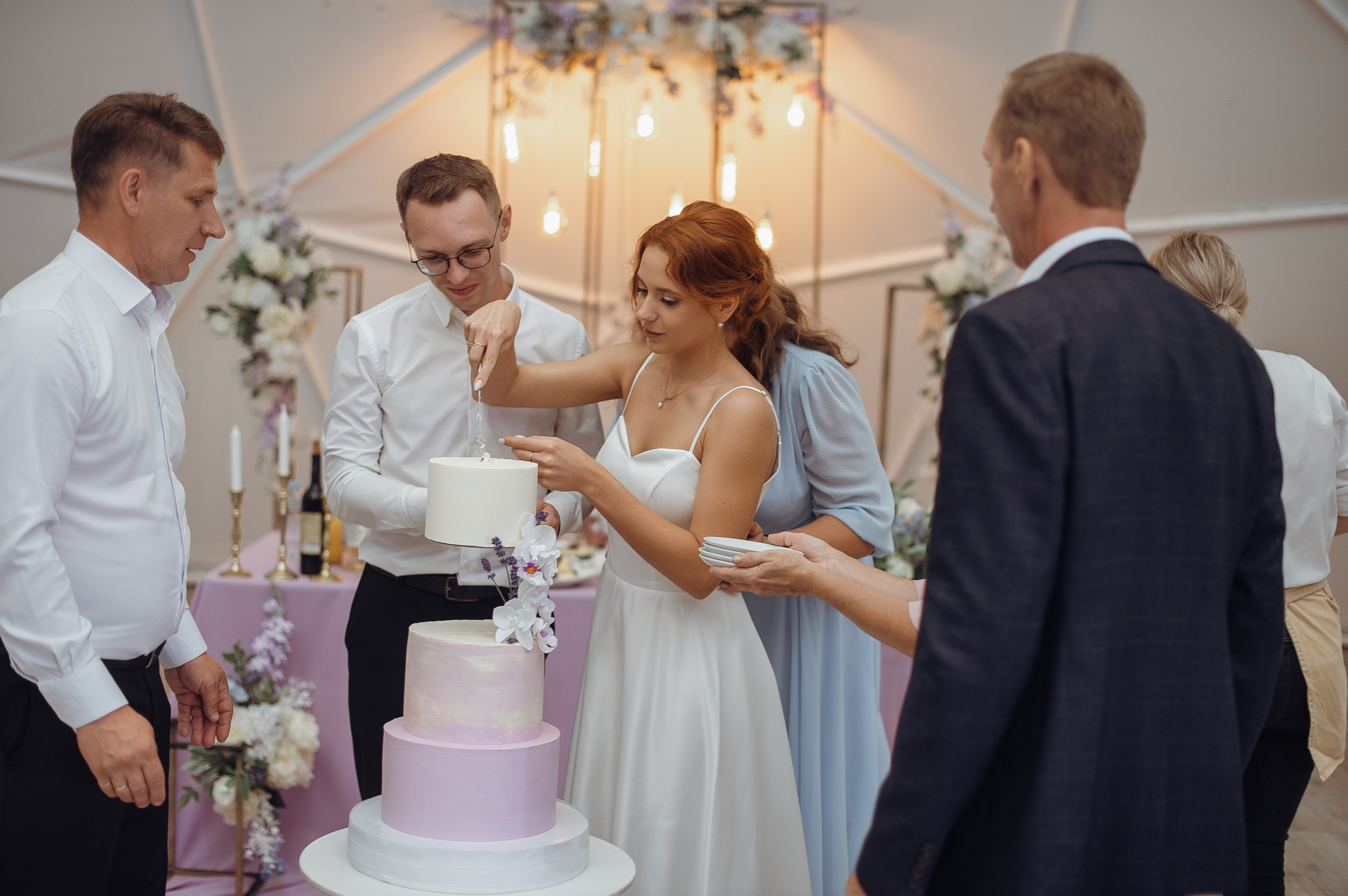 Семейный и дружелюбный свадебный день Людмилы и Сергея. Свадебный фотограф в Ярославле Денис Медоваров