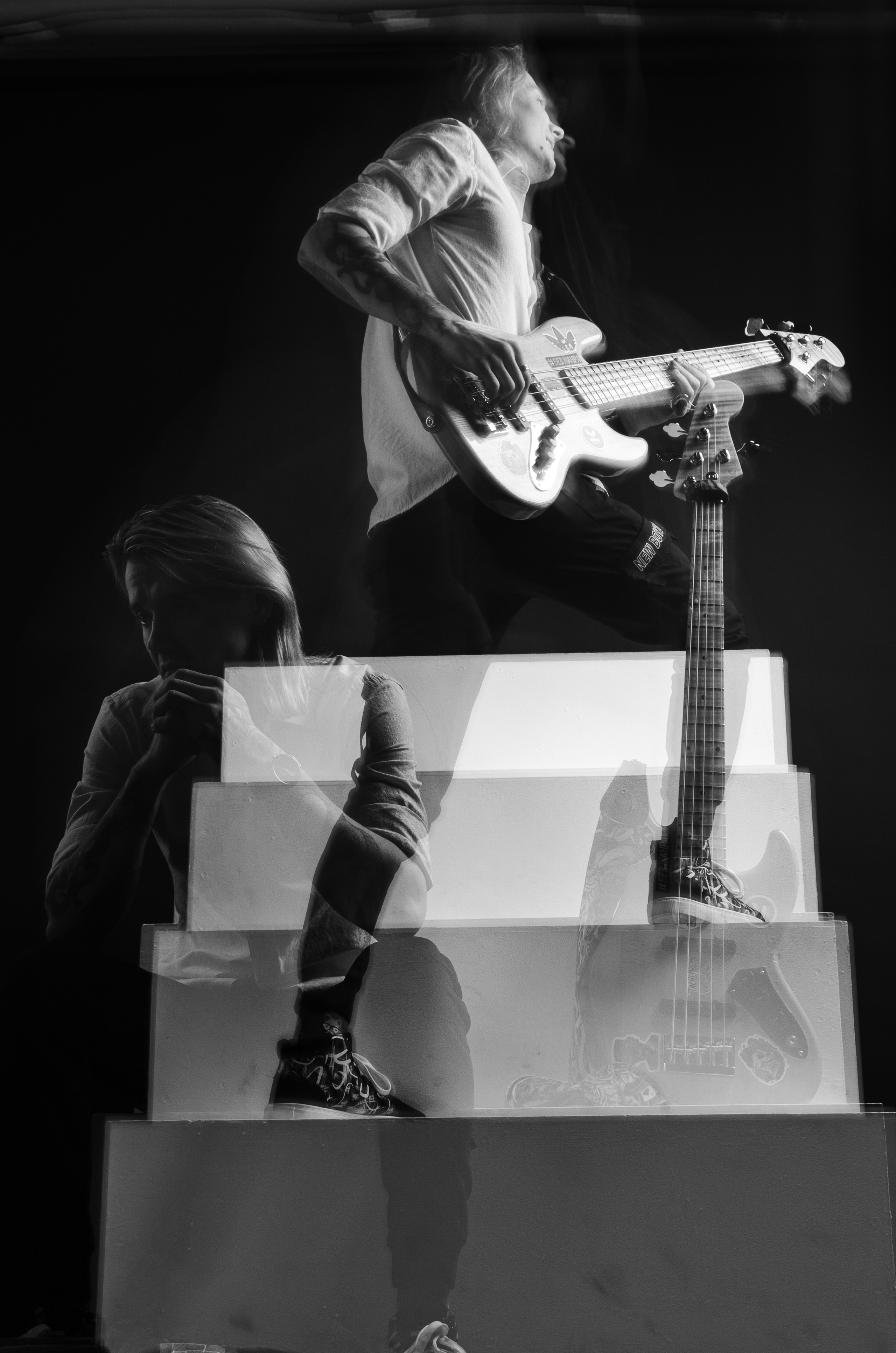 Свет и темнота басиста. Николай Пелевин | Чешир_фото | Самара