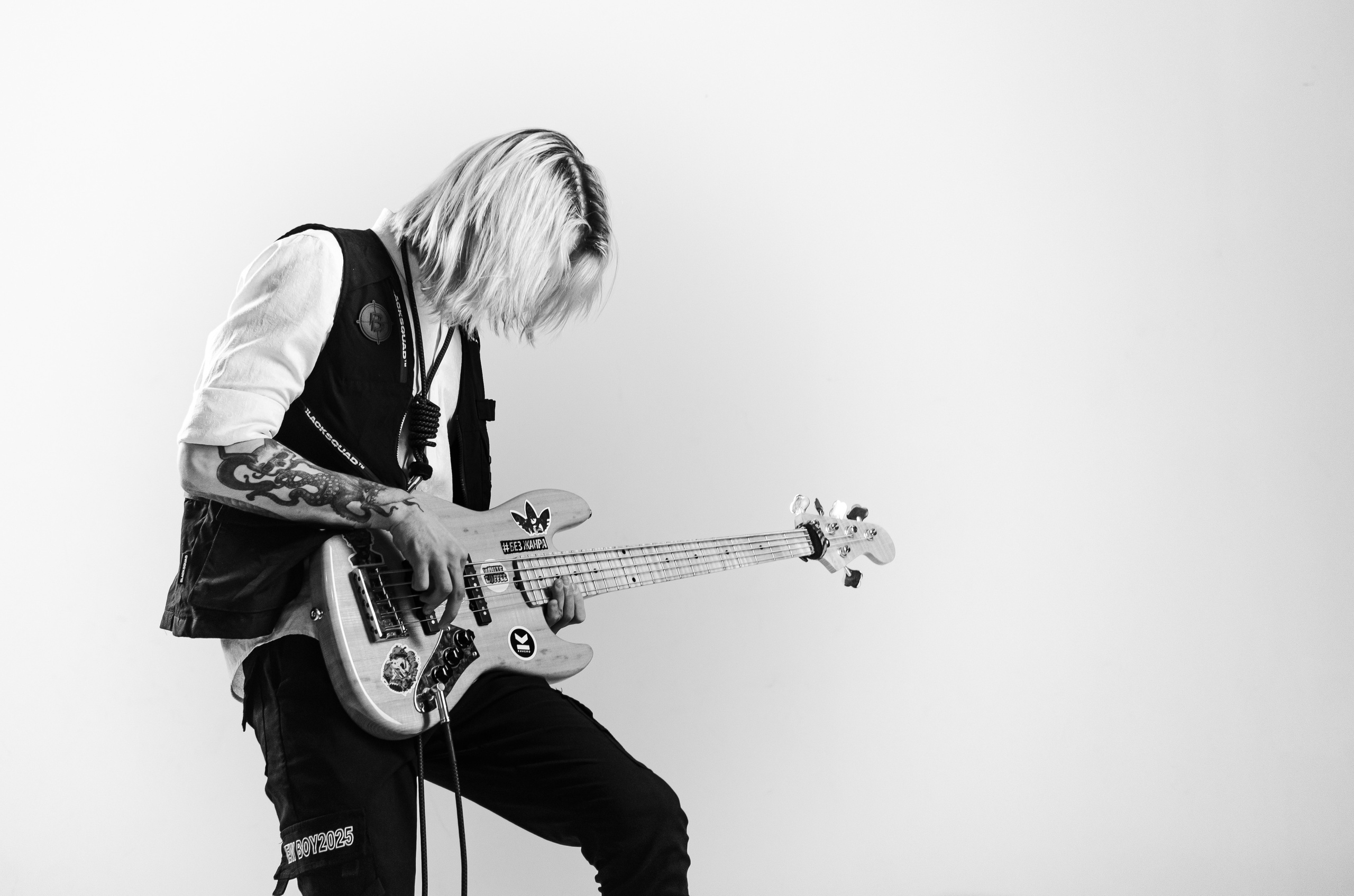 Свет и темнота басиста. Николай Пелевин | Чешир_фото | Самара