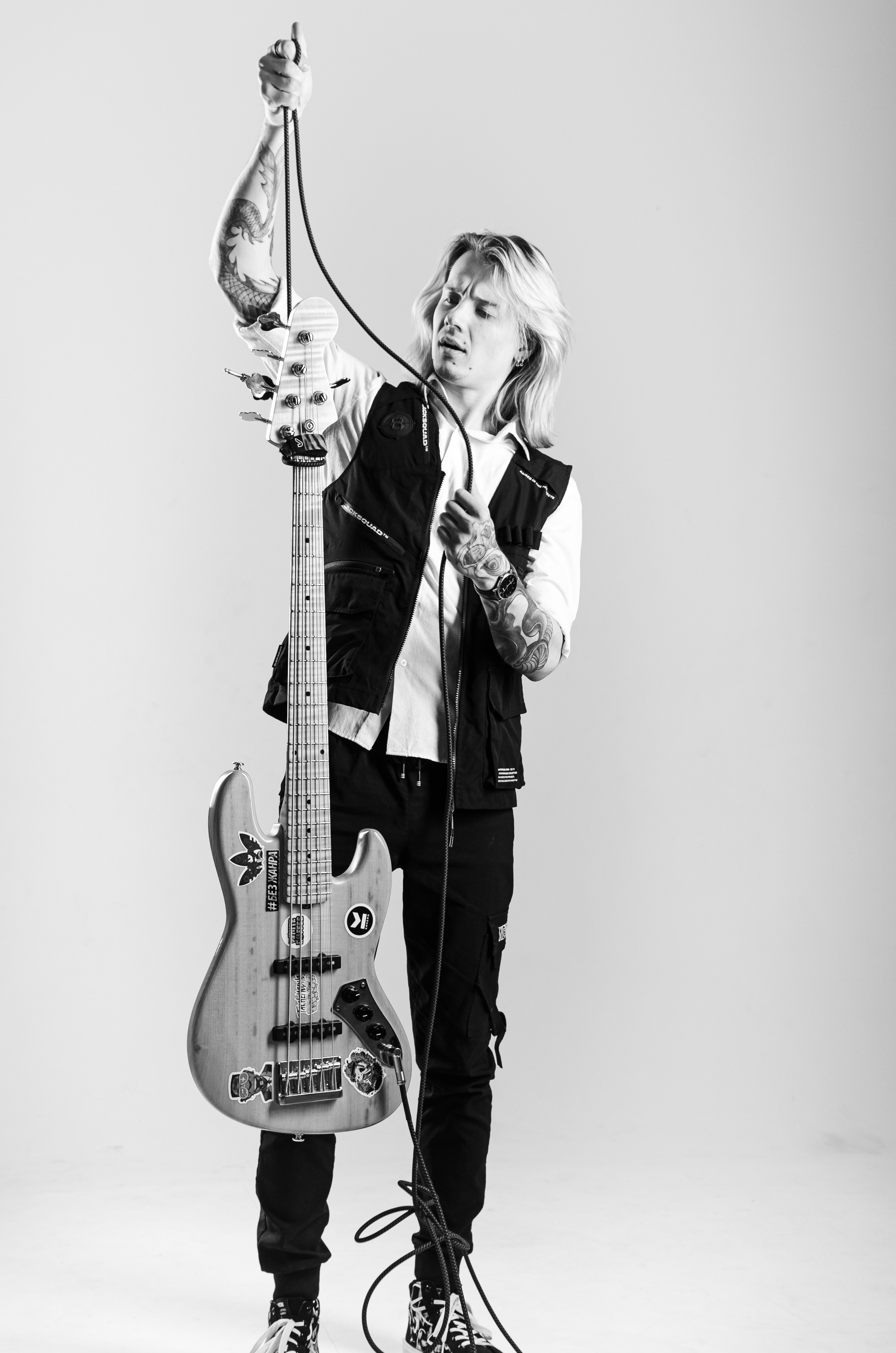 Свет и темнота басиста. Николай Пелевин | Чешир_фото | Самара