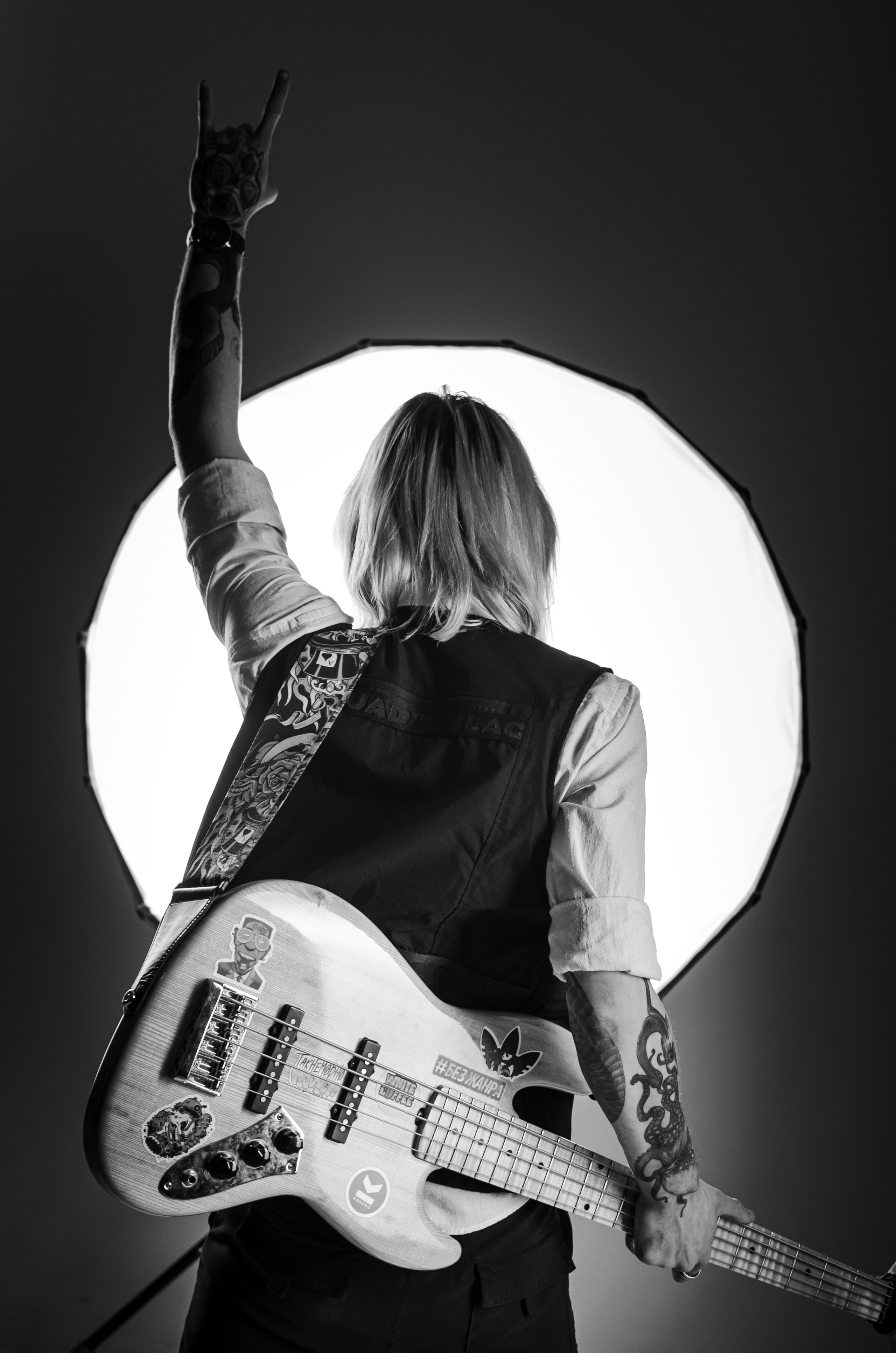 Свет и темнота басиста. Николай Пелевин | Чешир_фото | Самара