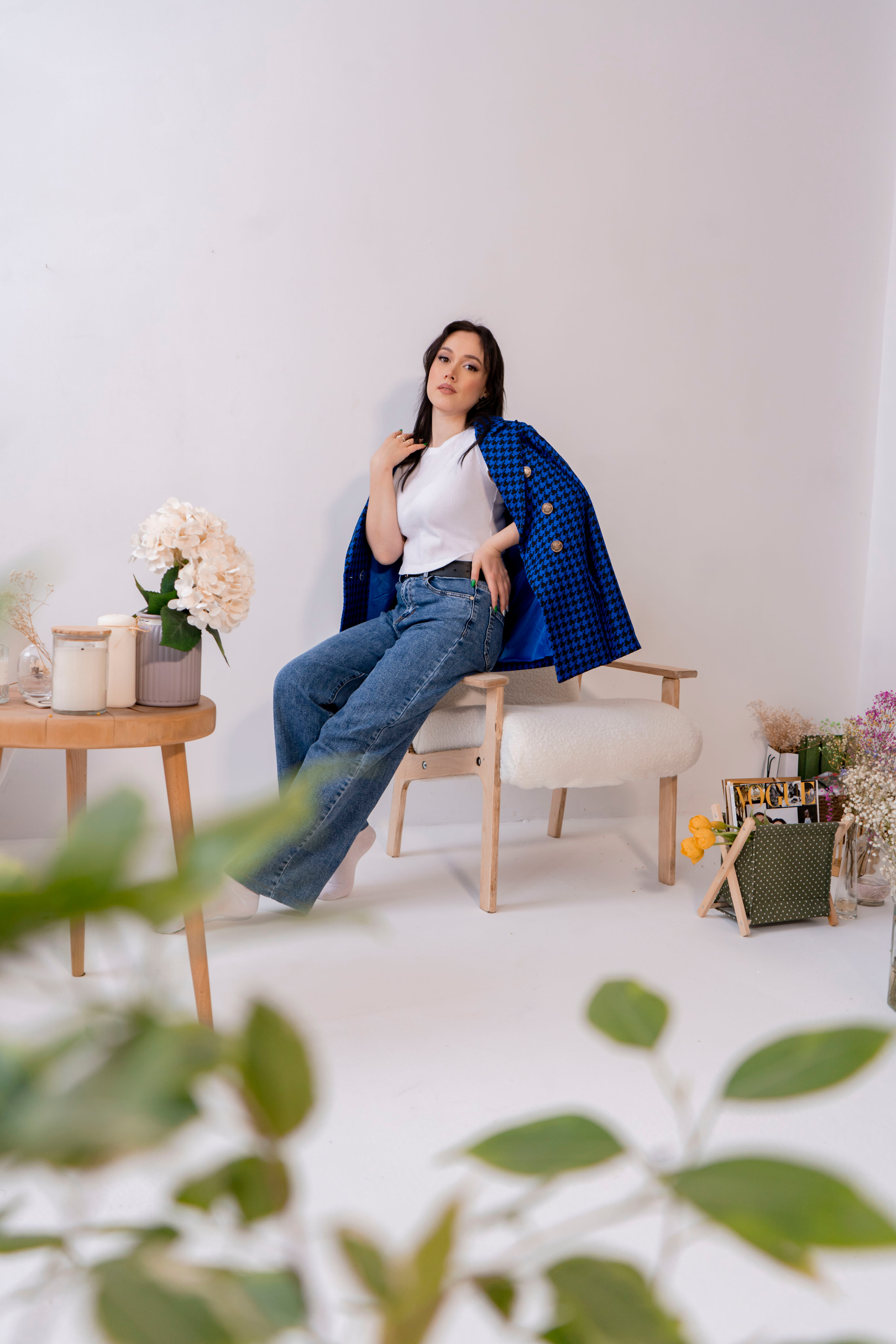 Съёмка в студии