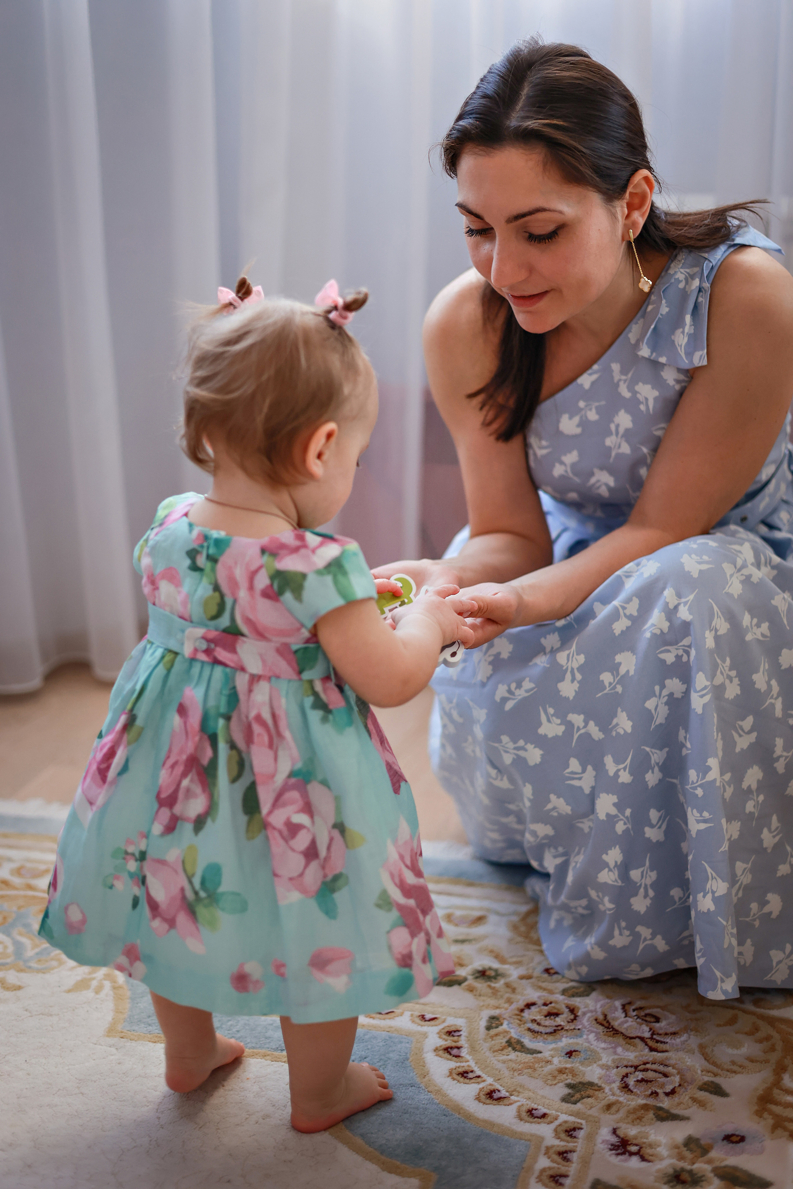 1 годик Елизавете. Семейный и детский фотограф в Краснознаменске Виктория Санкина