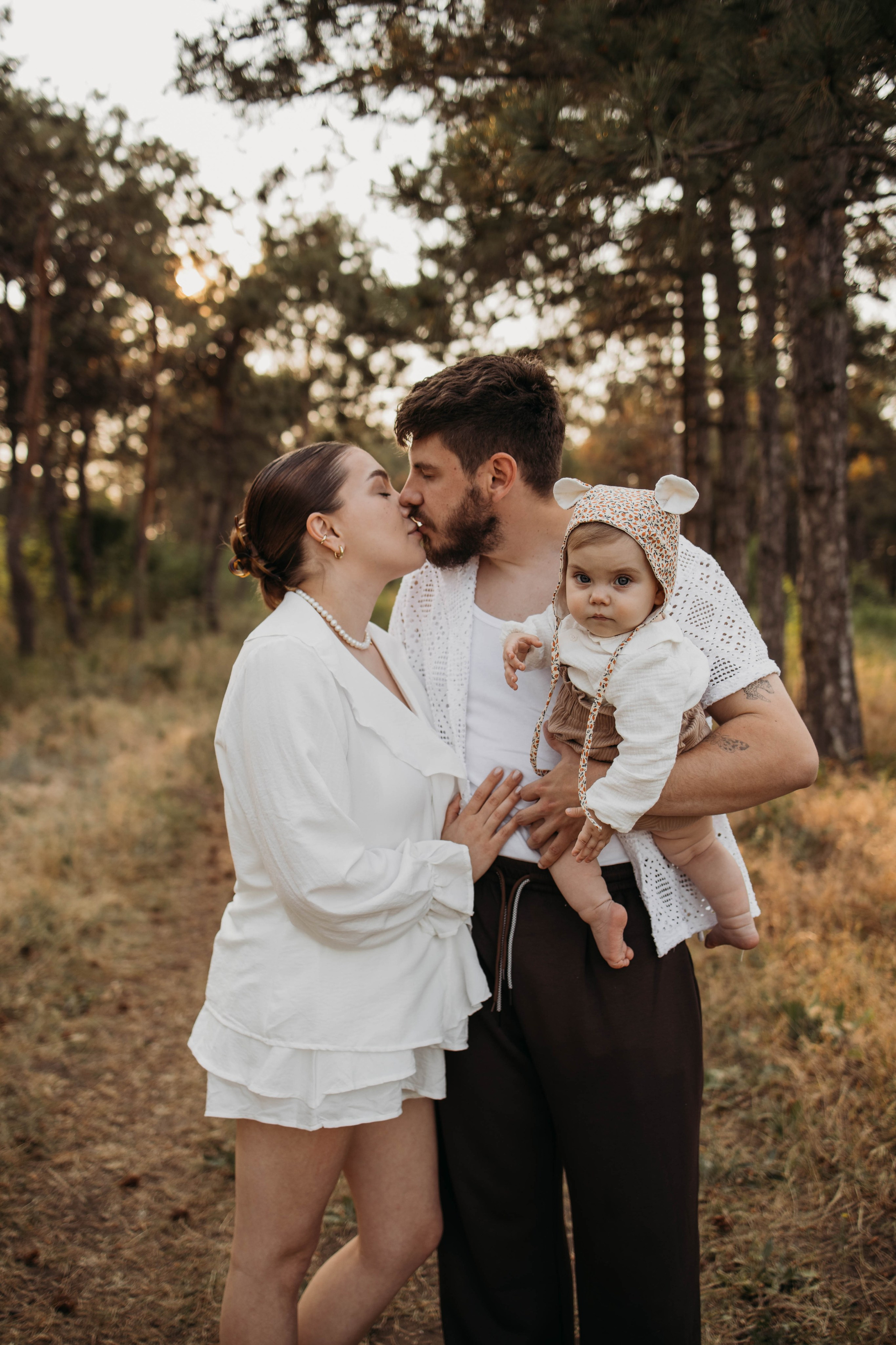 Про маленькую Аглаю и ее маму и папу. Фотограф Алевтина Матешук