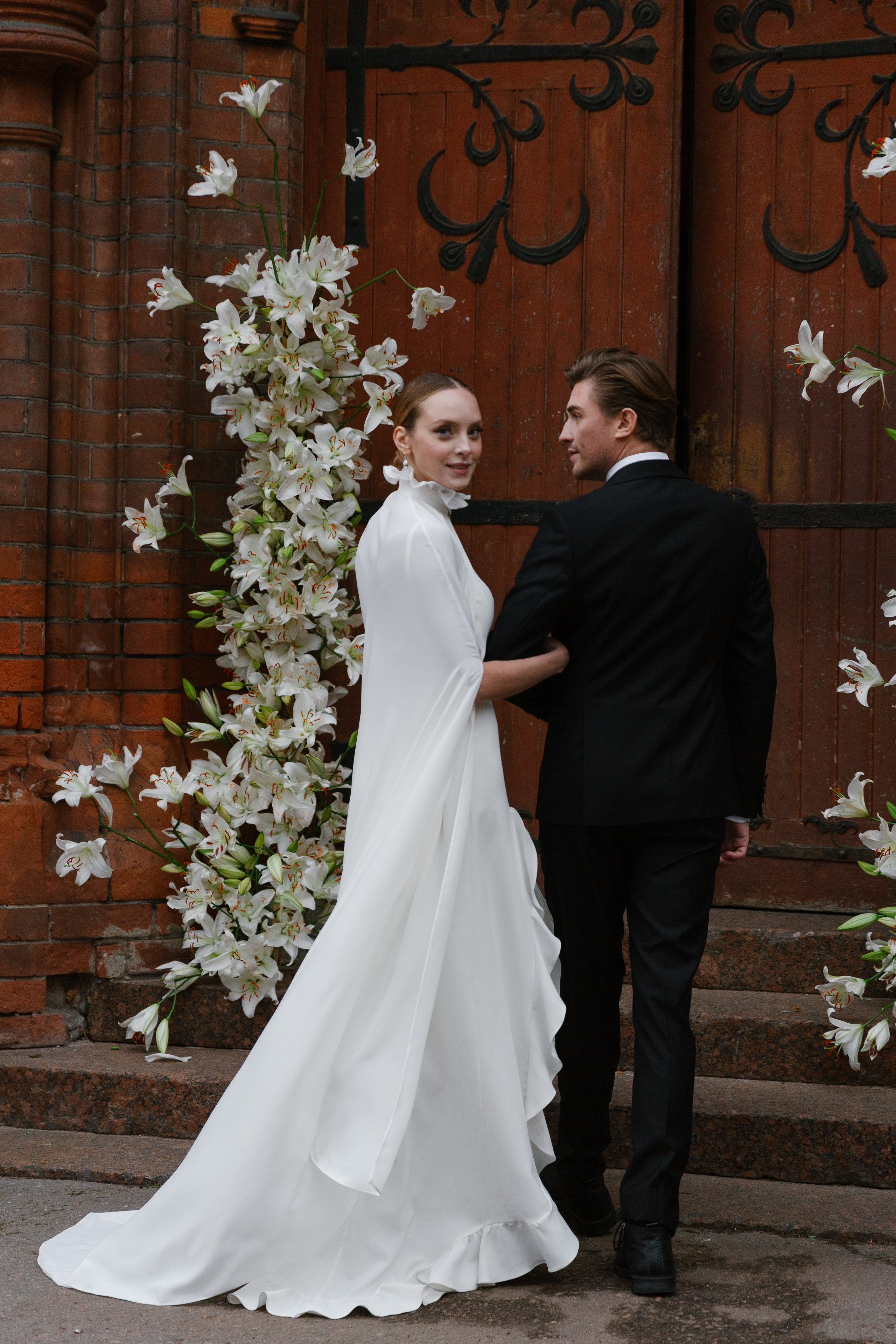 Съёмка в католической церкви. Свадебный фотограф Полина Панина