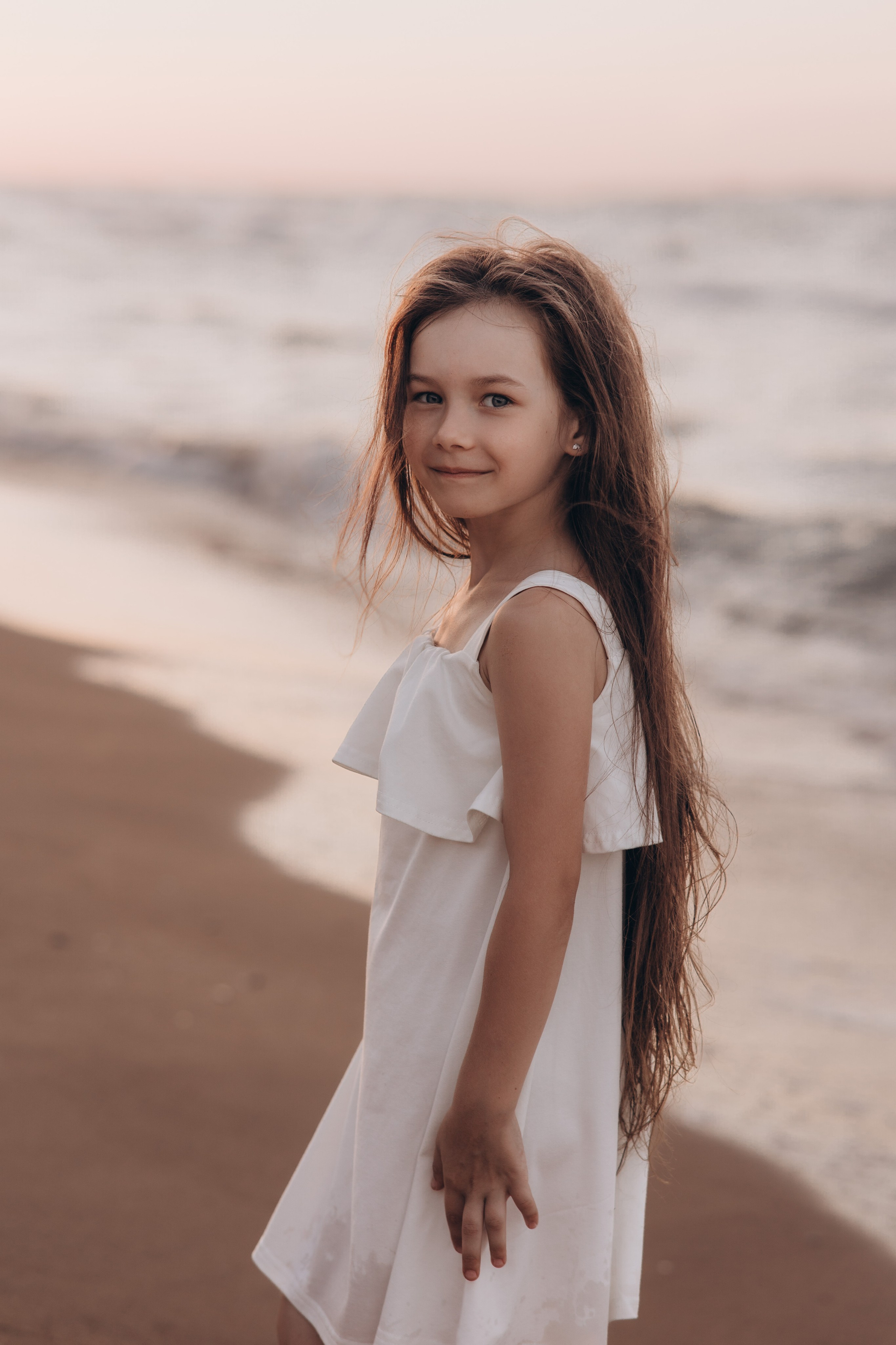 На берегу моря. Дарья Скворцова