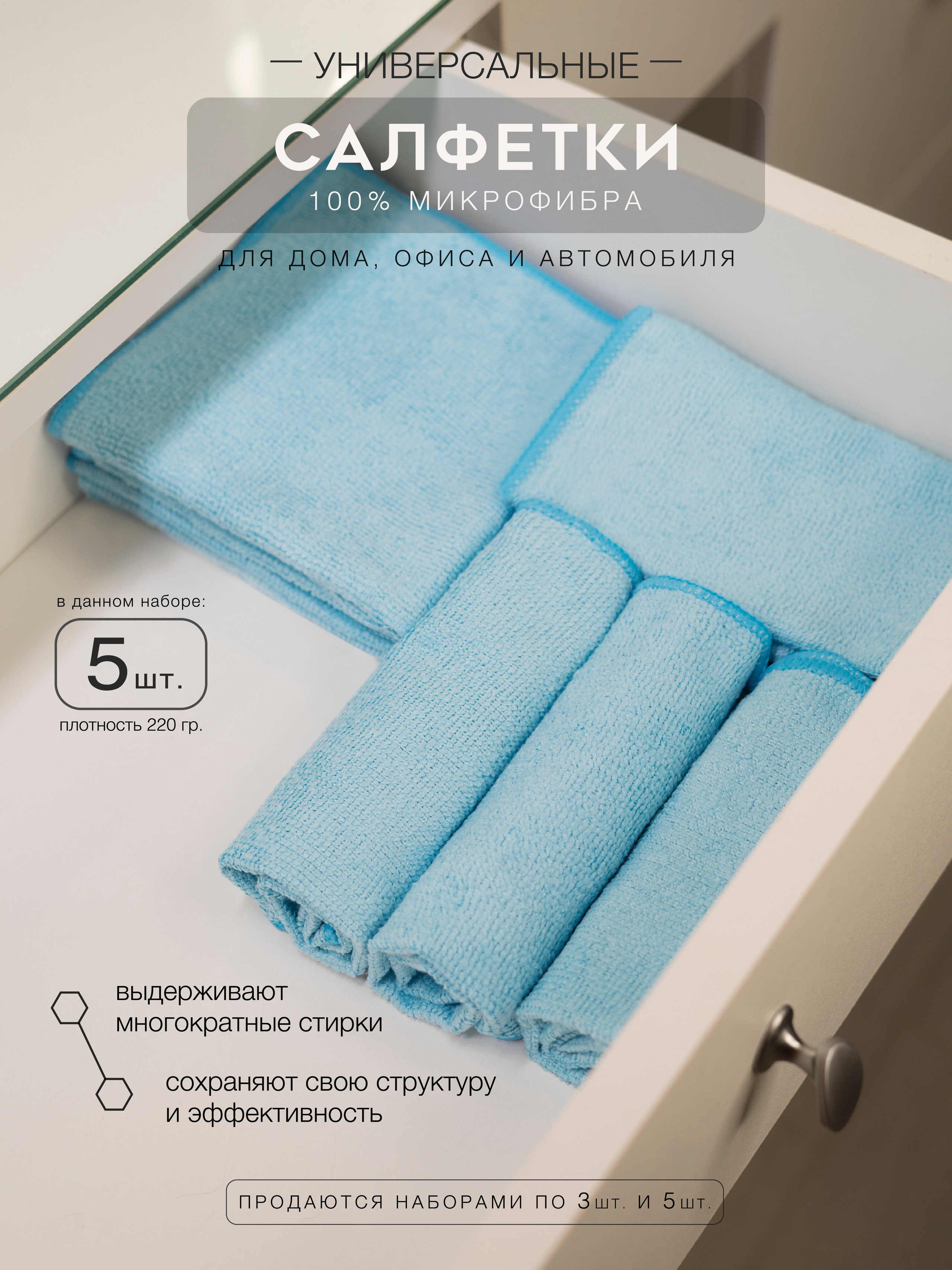 Салфетки из микрофибры