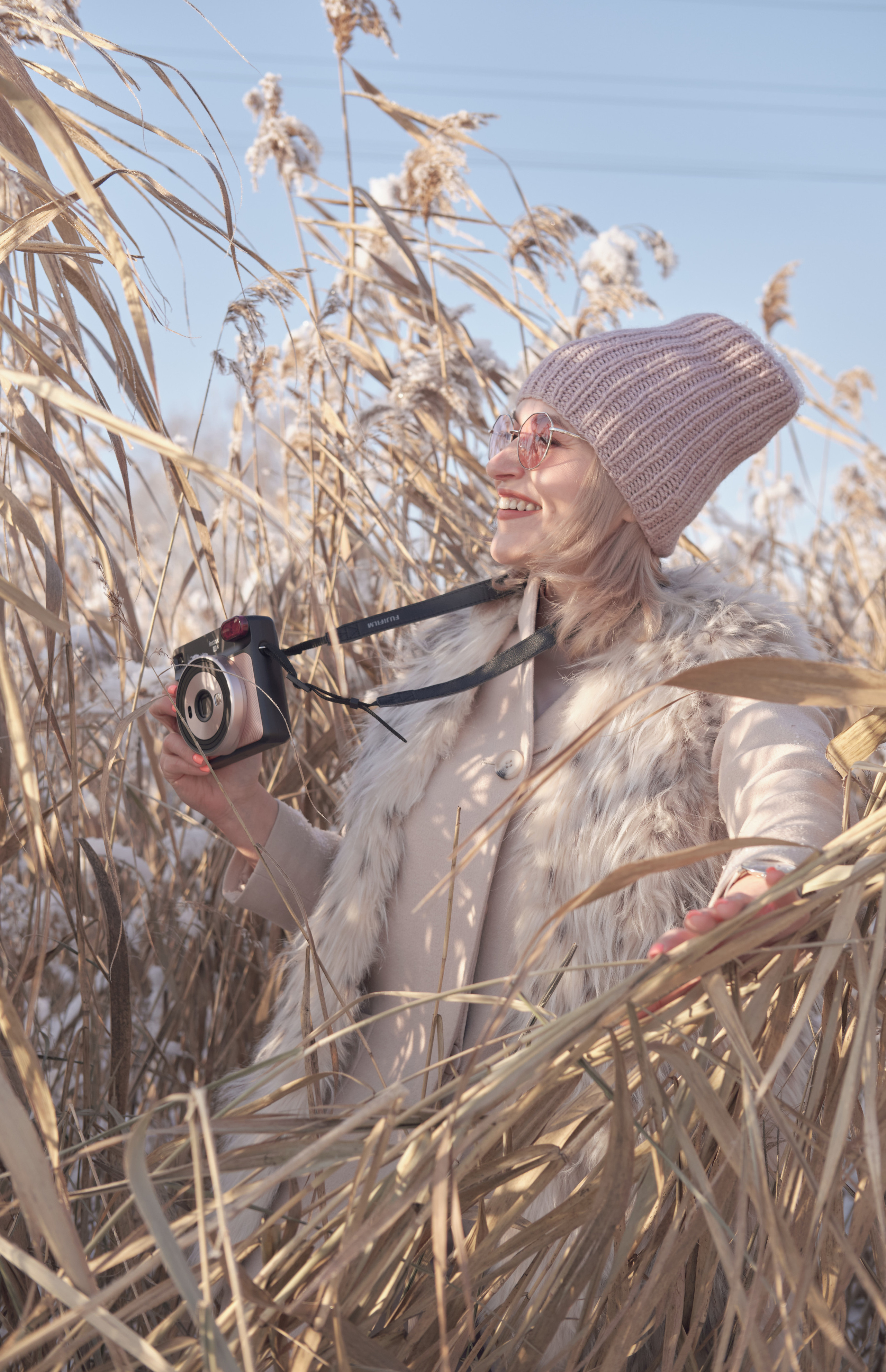 Оксана и зима. Ася Ложкина фотограф Ижевск