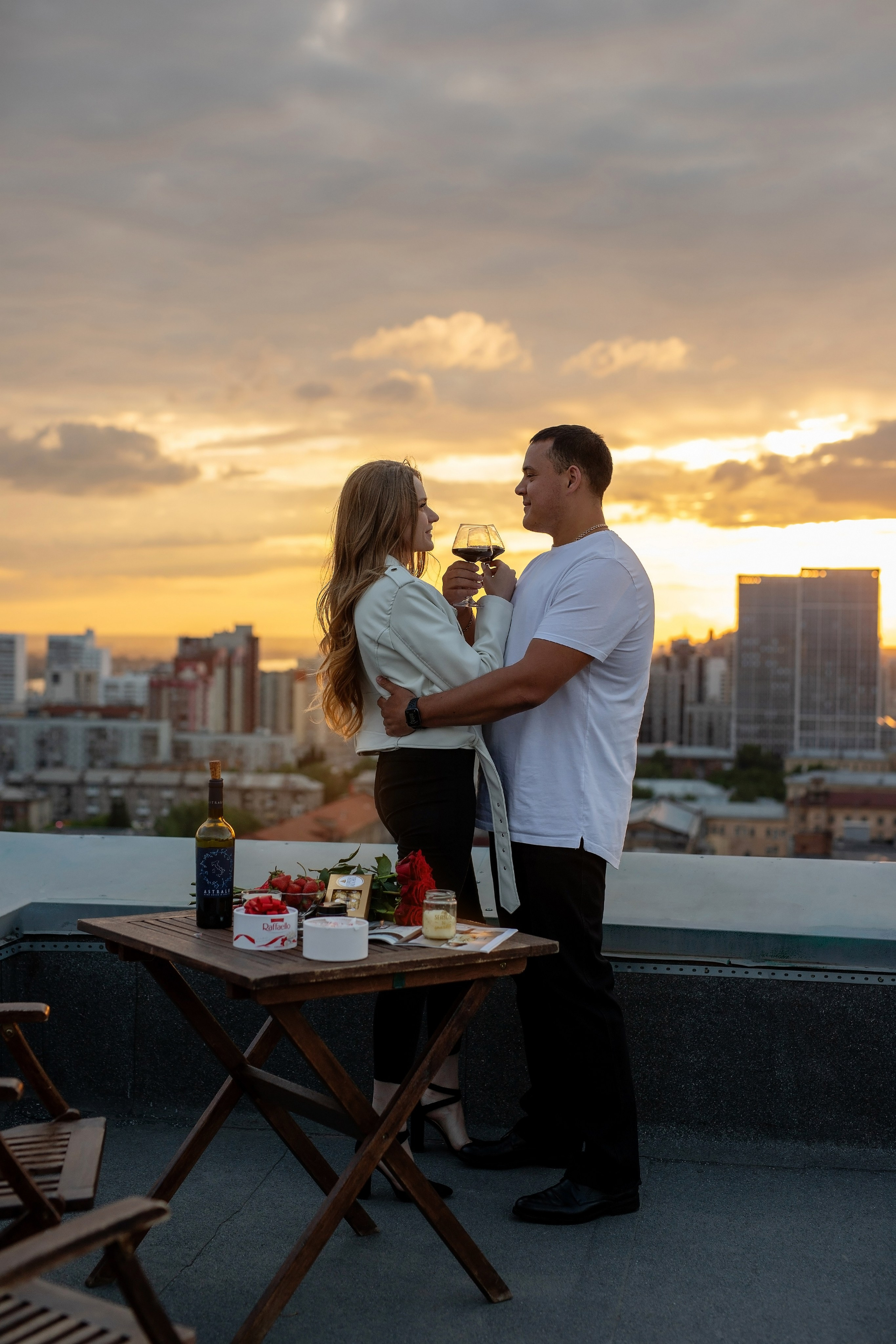 Свидание на крыше. Таня Давтян фотограф в Новосибирске