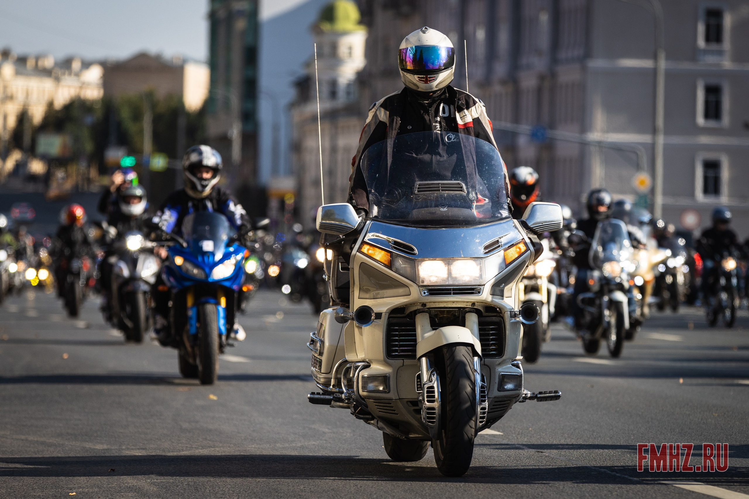 Закрытие Мотосезона 2023 на проспекте Академика Сахарова. Фотограф Владимир Охрименко