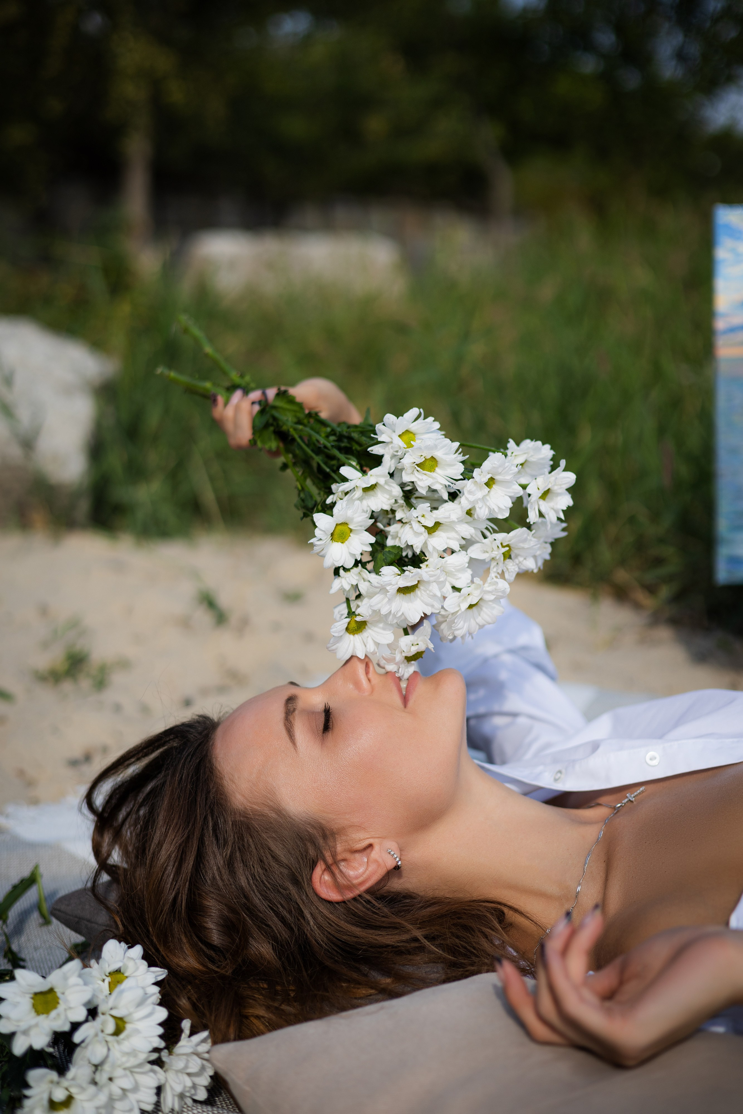 Съемки на улице. Анна Злищева