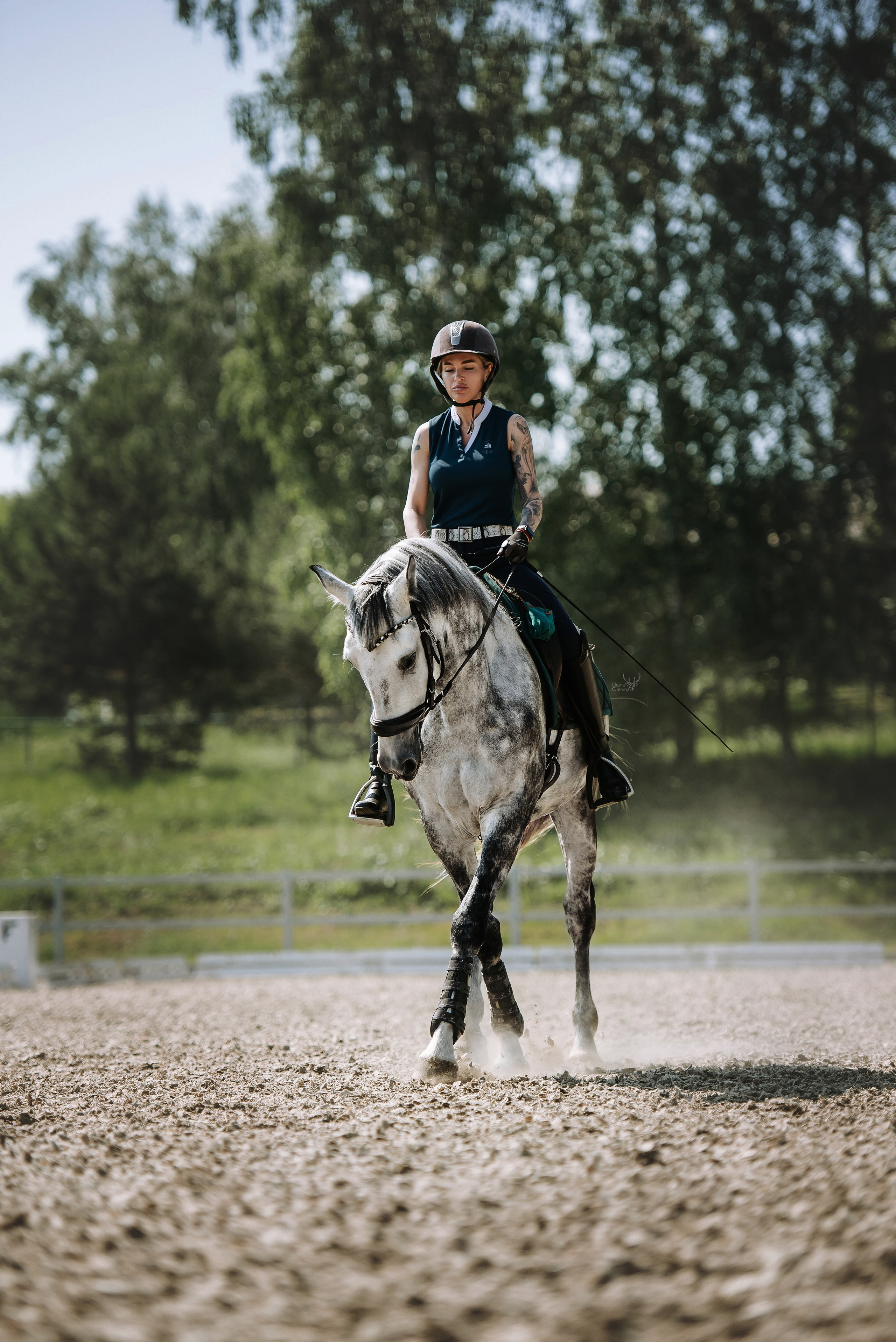 Фотосессия с лошадью Красноярск. Фотограф Диана Оленина Красноярск / Братск