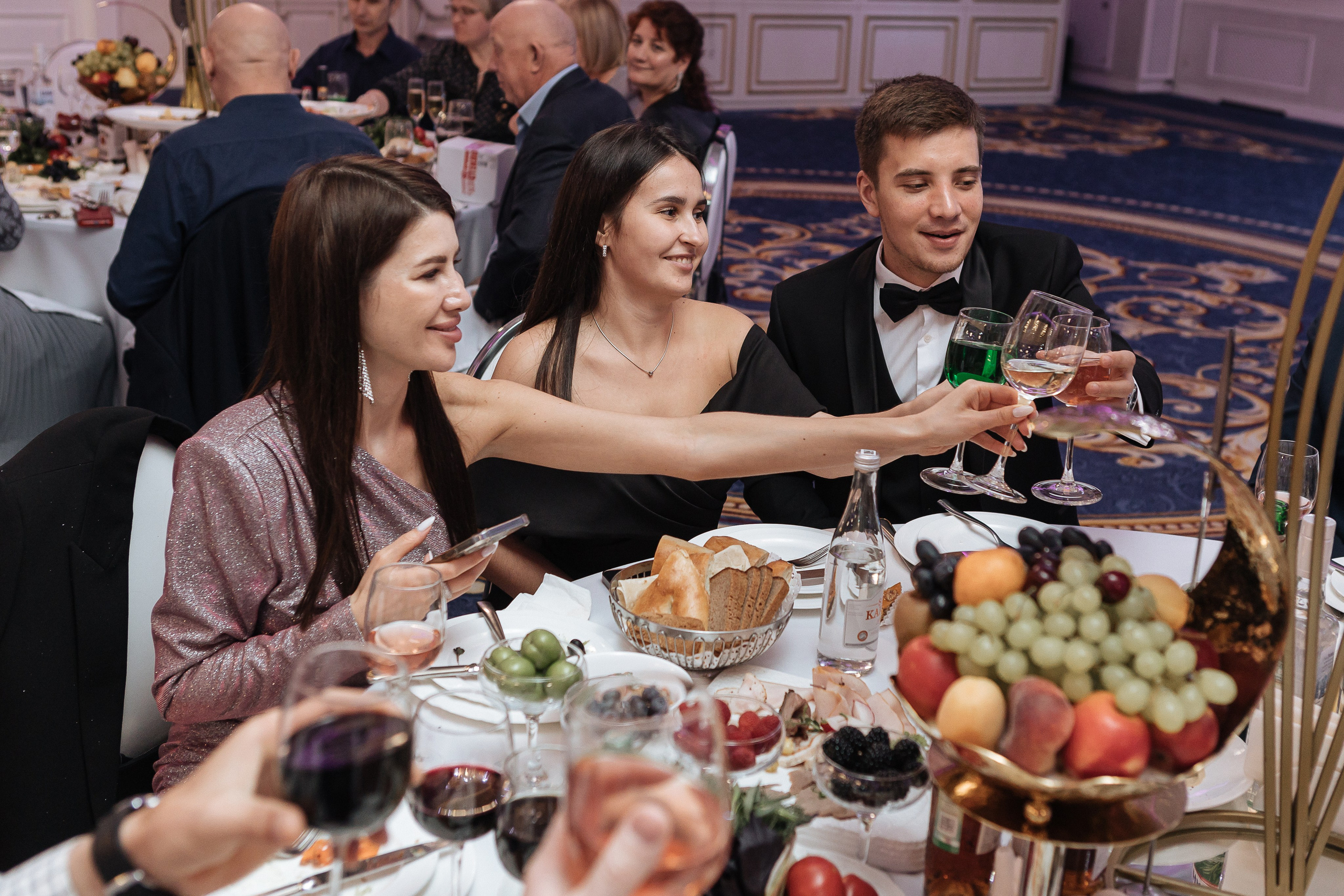 Банкет В «Триумф». Фотограф Нелля Кадикина