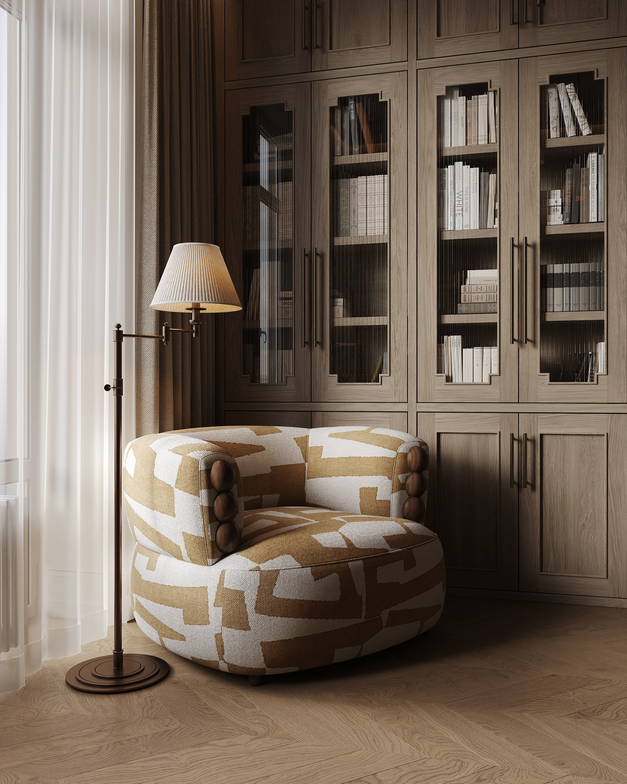 Кабинет «Минина». 3D визуализация интерьера Надежда Соколова