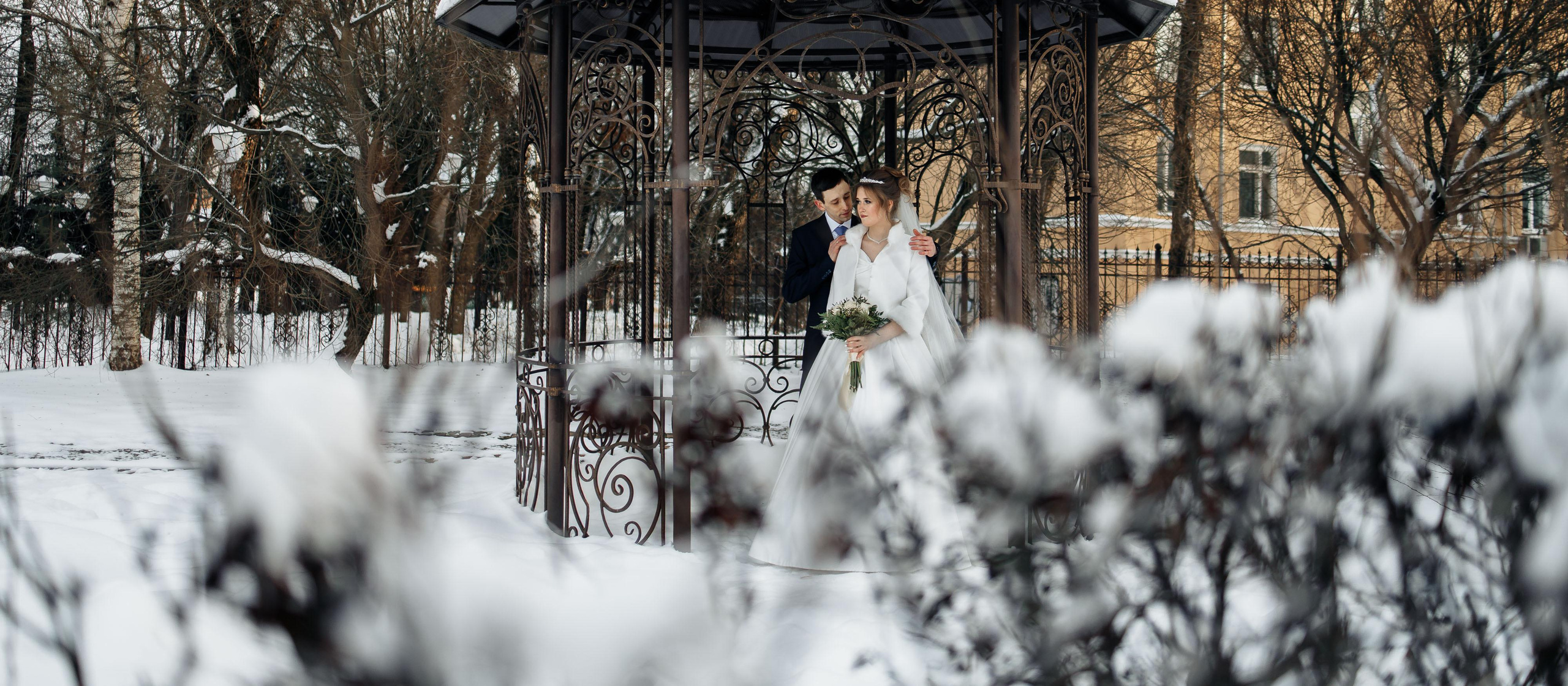 Свадьба в Смоленске зимой. Свадебный фотограф Смоленск. Свадебный фотограф Вашкевич Денис