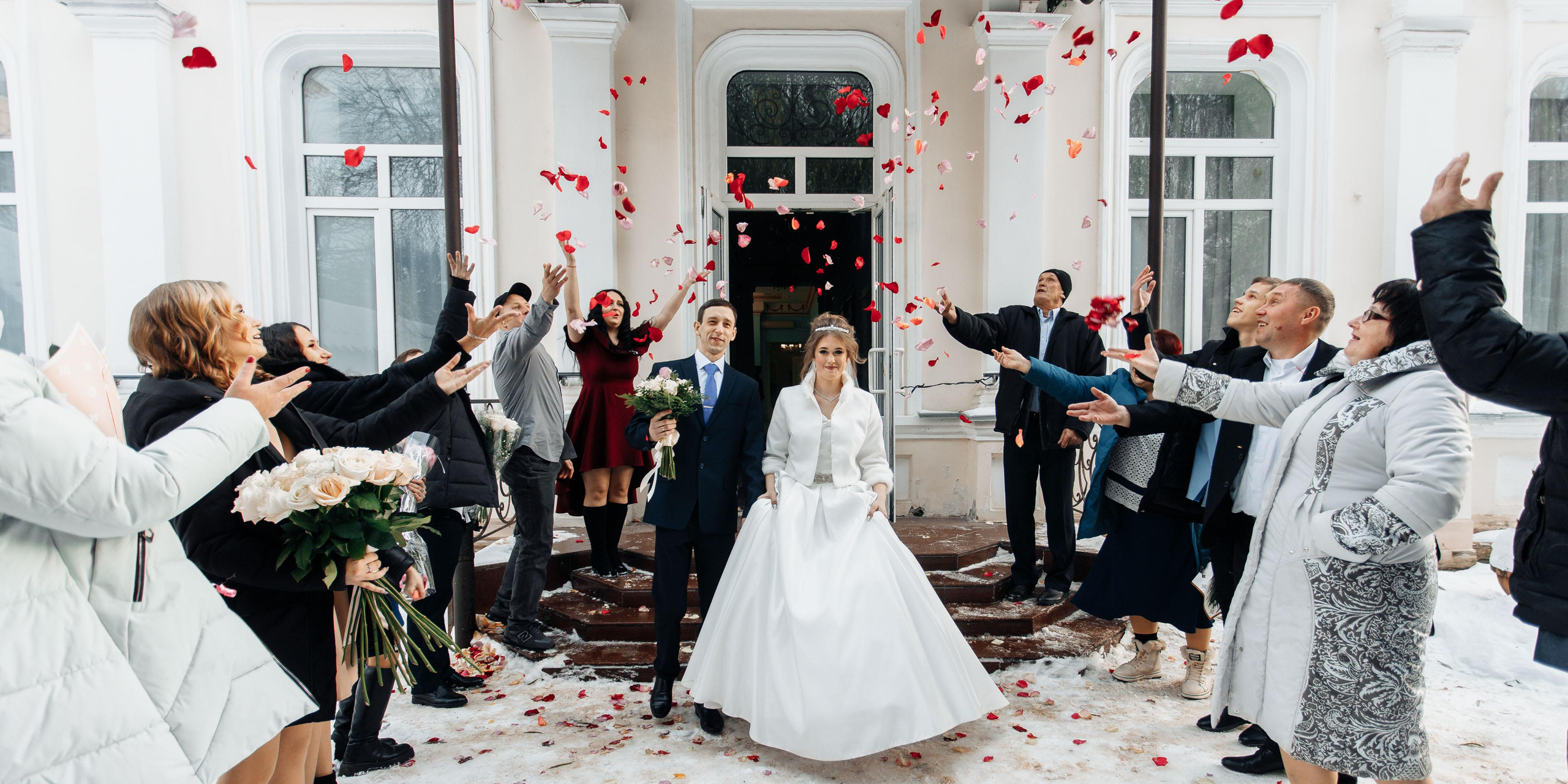 Свадьба в Смоленске зимой. Свадебный фотограф Смоленск. Свадебный фотограф Вашкевич Денис